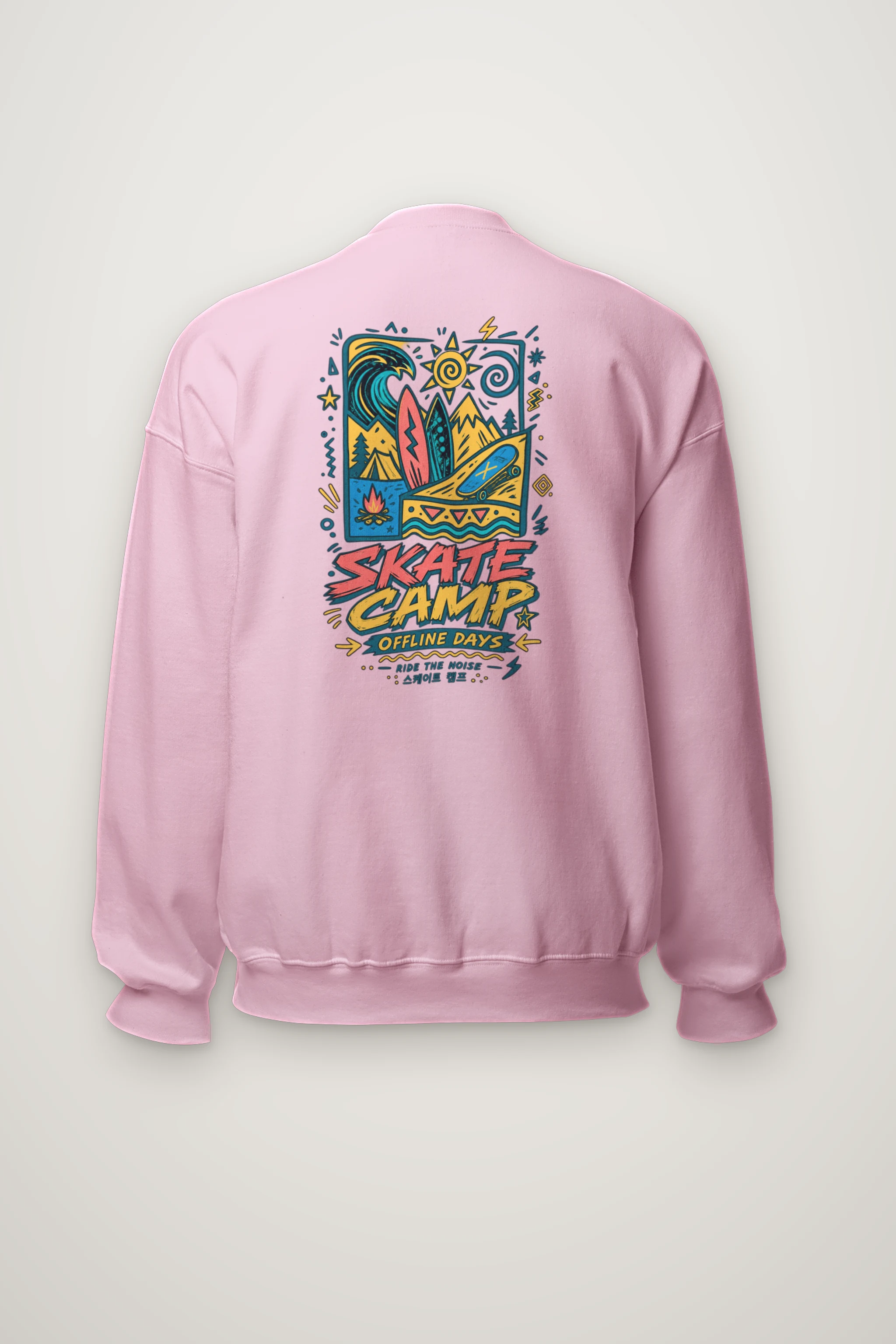 "Offline Days" Heavy Blend Unisex Crewneck Sweatshirt