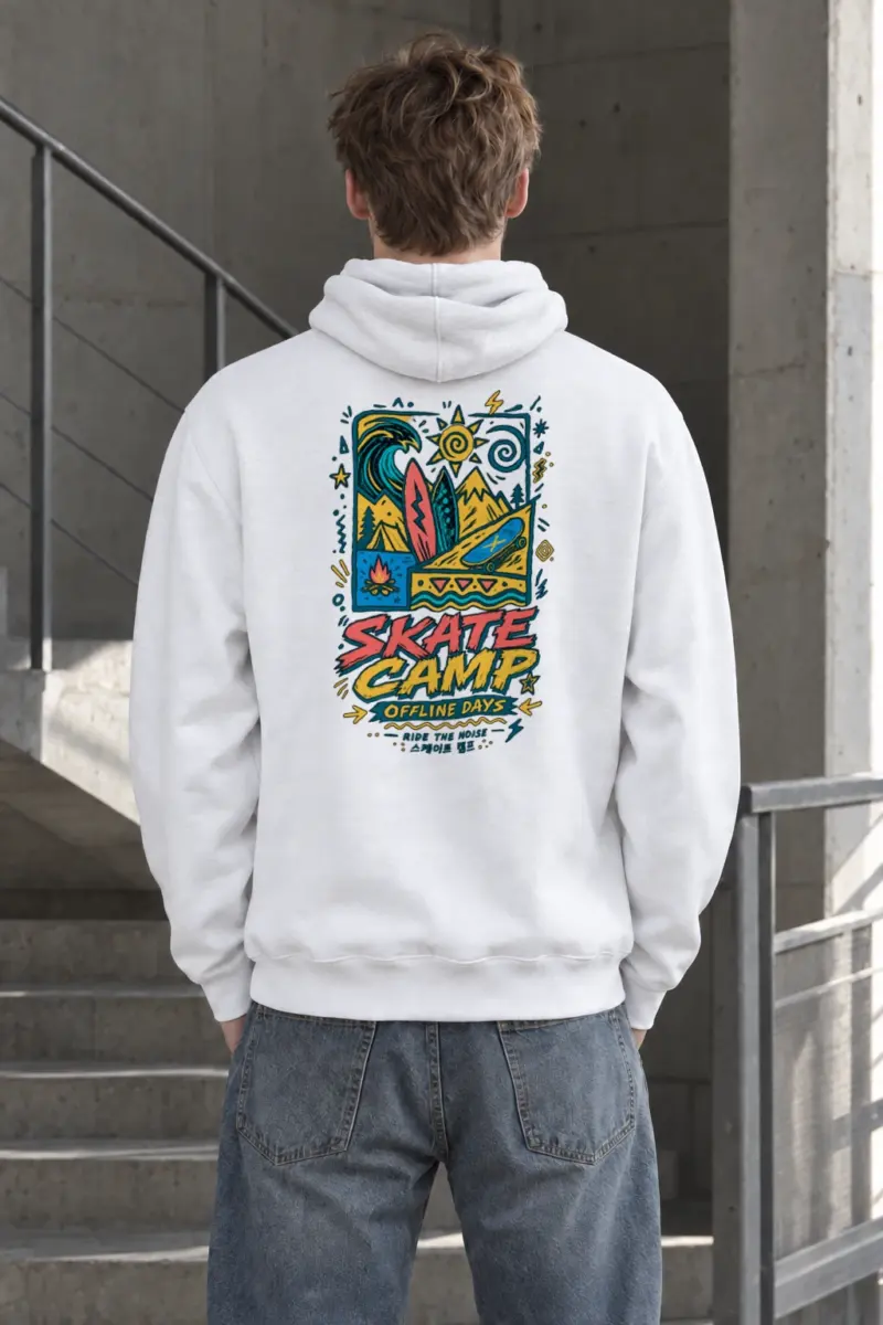 "Offline Days" Heavy Blend Unisex Pullover Hoodie