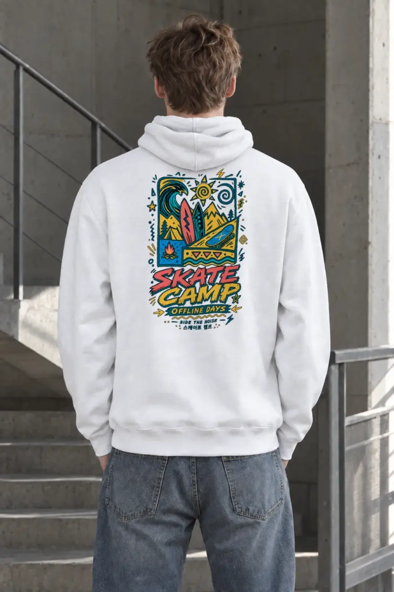 "Offline Days" Heavy Blend Unisex Pullover Hoodie