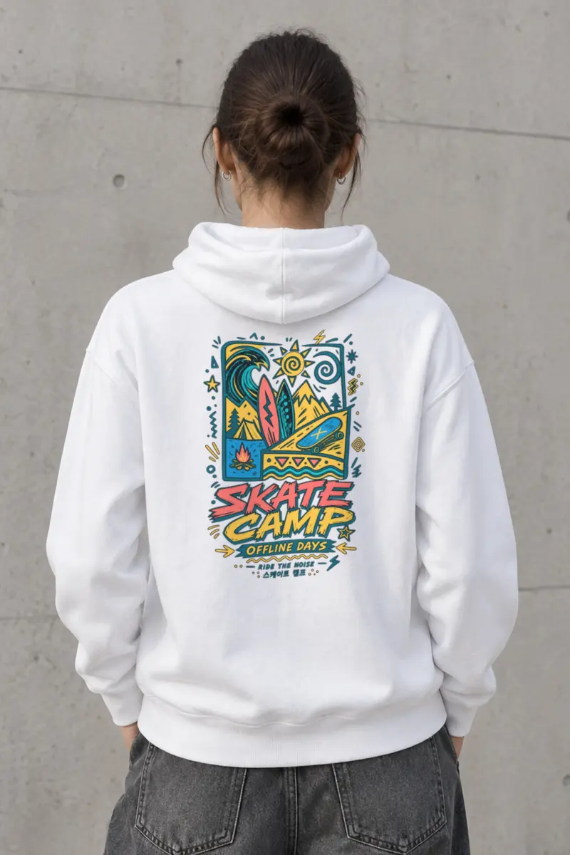 "Offline Days" Heavy Blend Unisex Pullover Hoodie