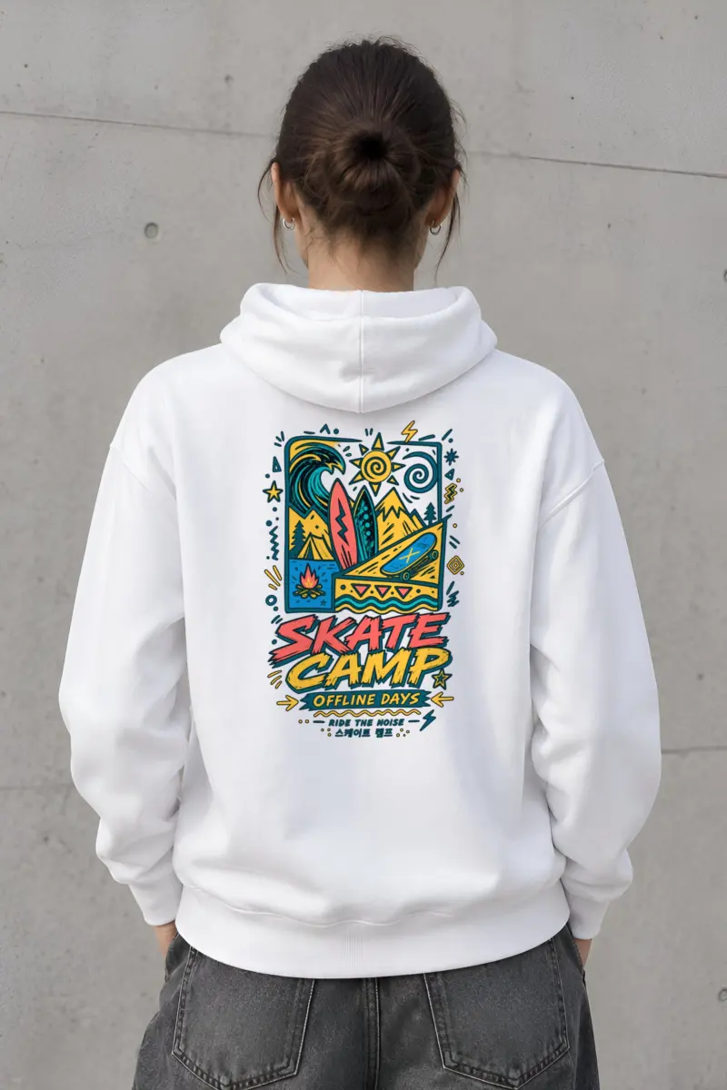 "Offline Days" Heavy Blend Unisex Pullover Hoodie