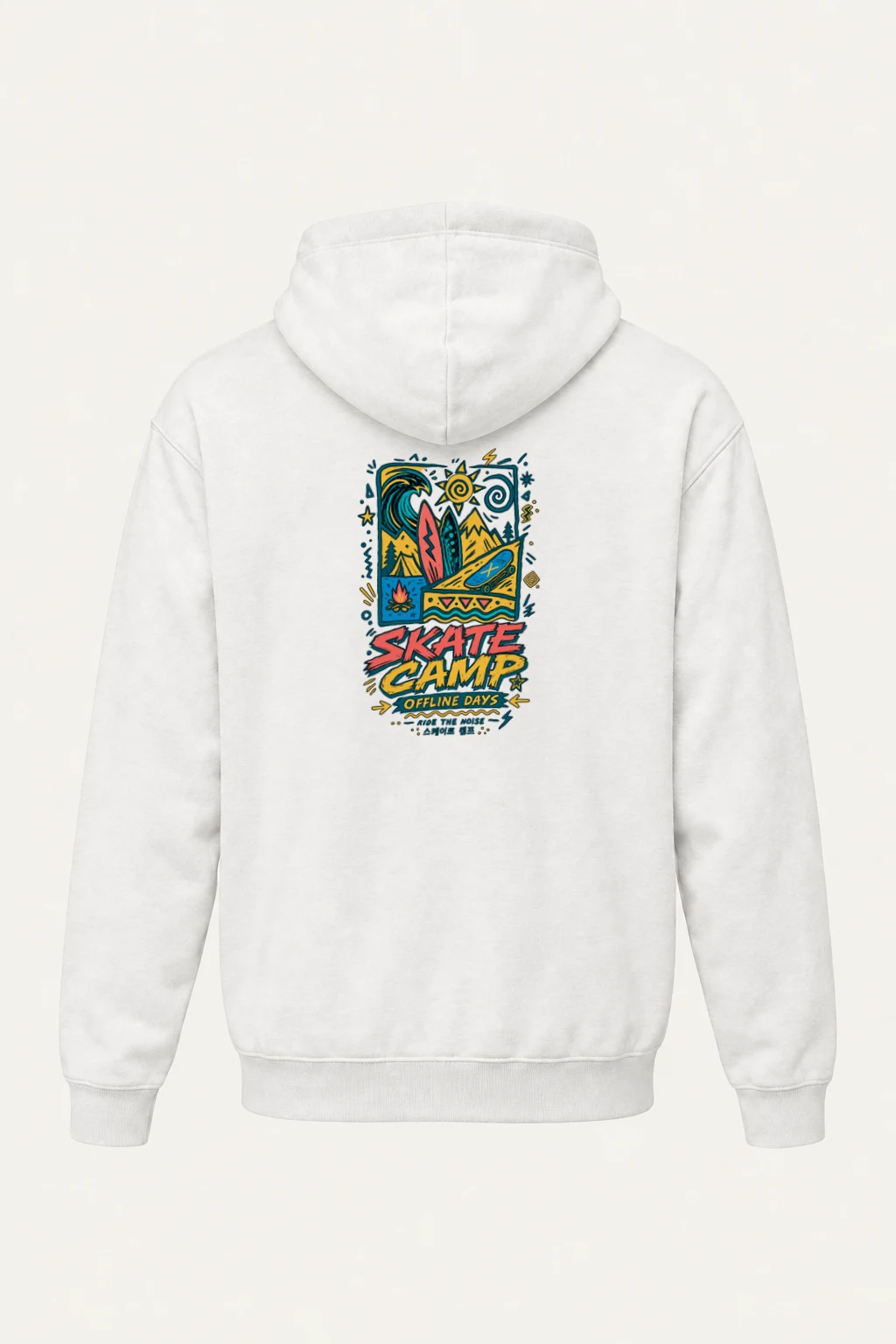 "Offline Days" Heavy Blend Unisex Pullover Hoodie | Gildan 18500