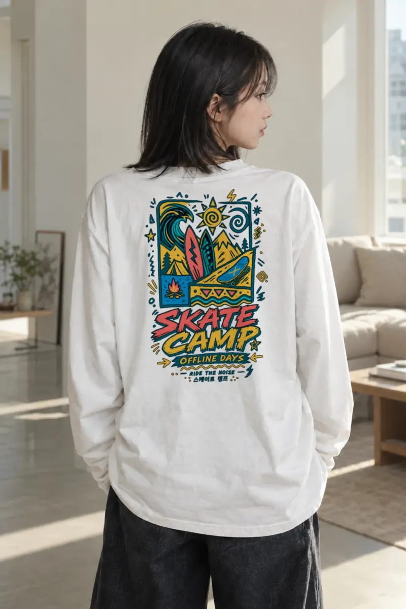 "Offline Days" Unisex Longsleeve T-shirt | Gildan 2400