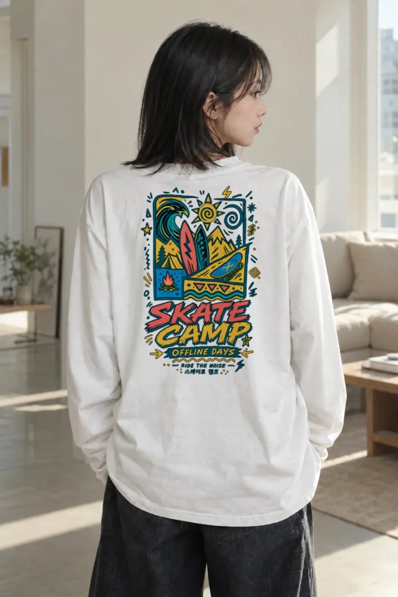 "Offline Days" Unisex Longsleeve T-shirt | Gildan 2400