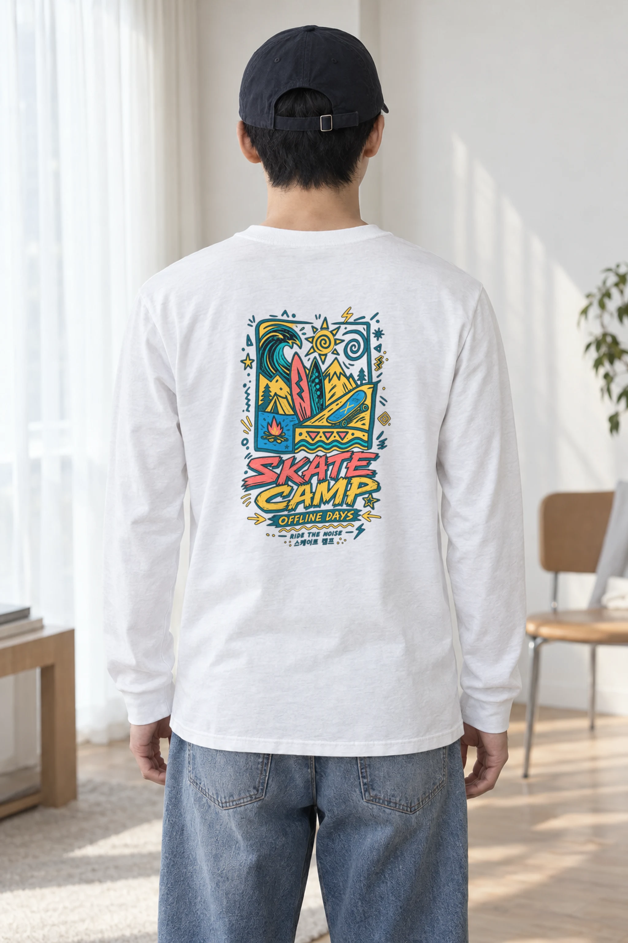 "Offline Days" Unisex Longsleeve T-shirt