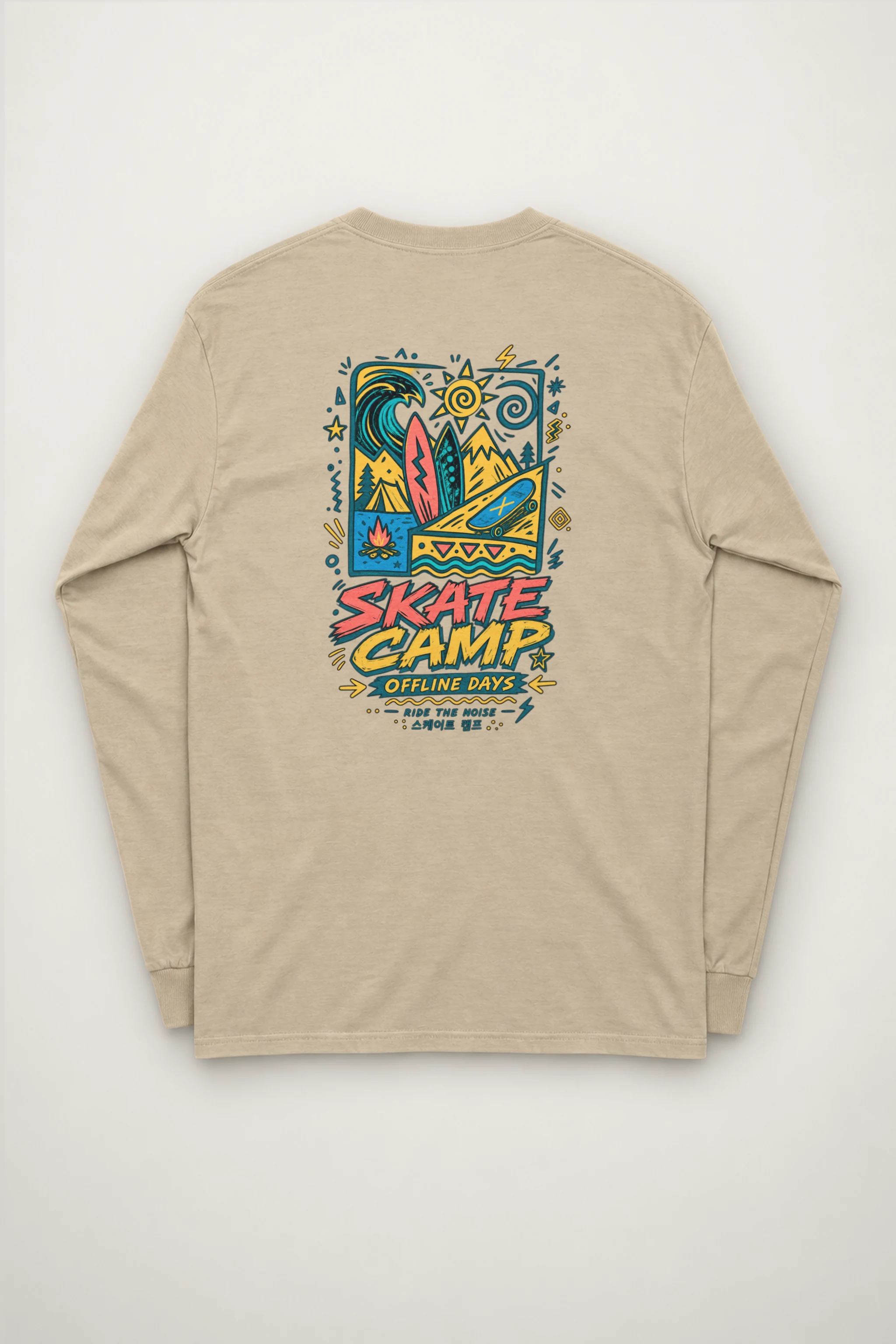 "Offline Days" Unisex Longsleeve T-shirt