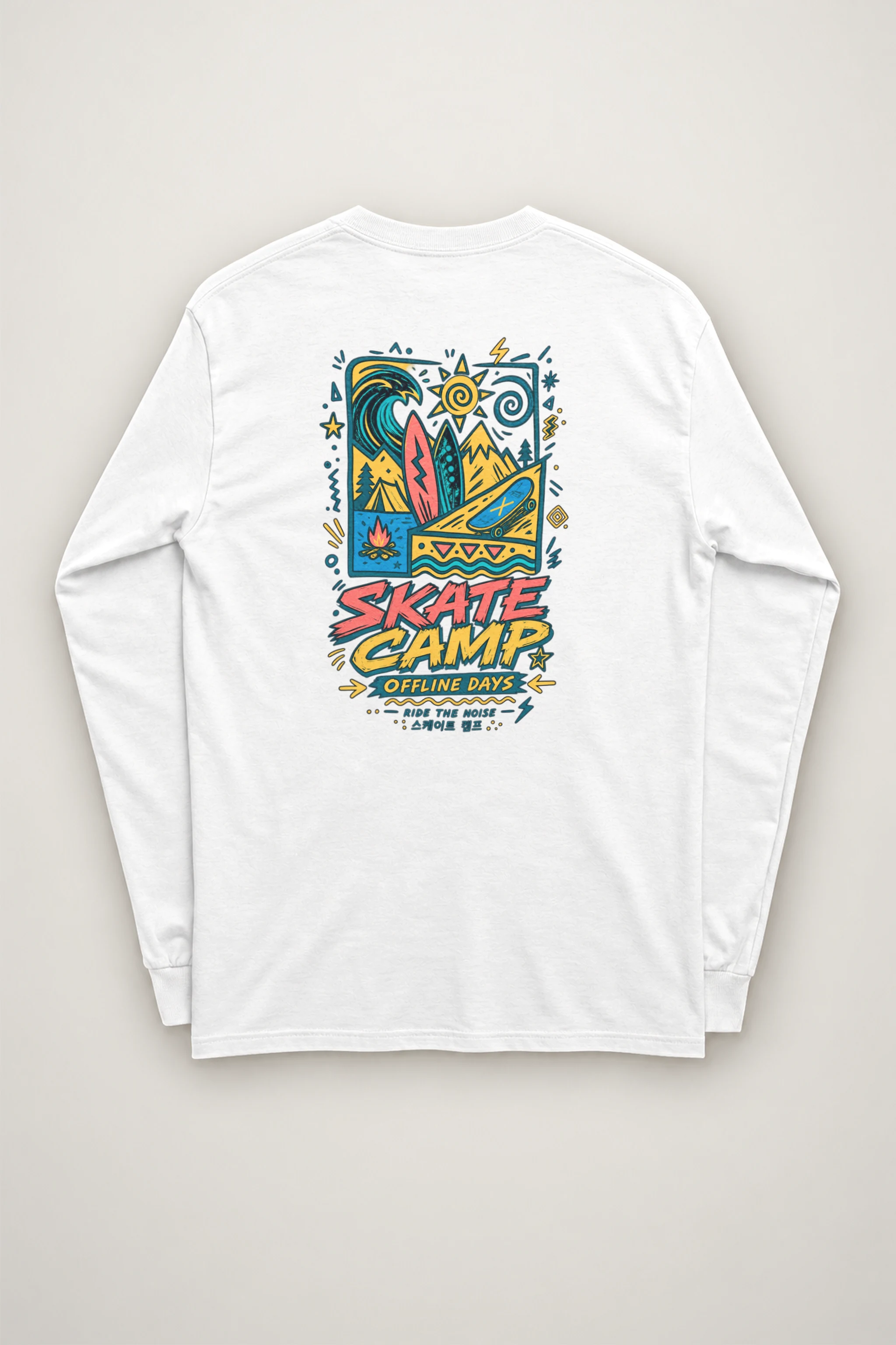 "Offline Days" Unisex Longsleeve T-shirt