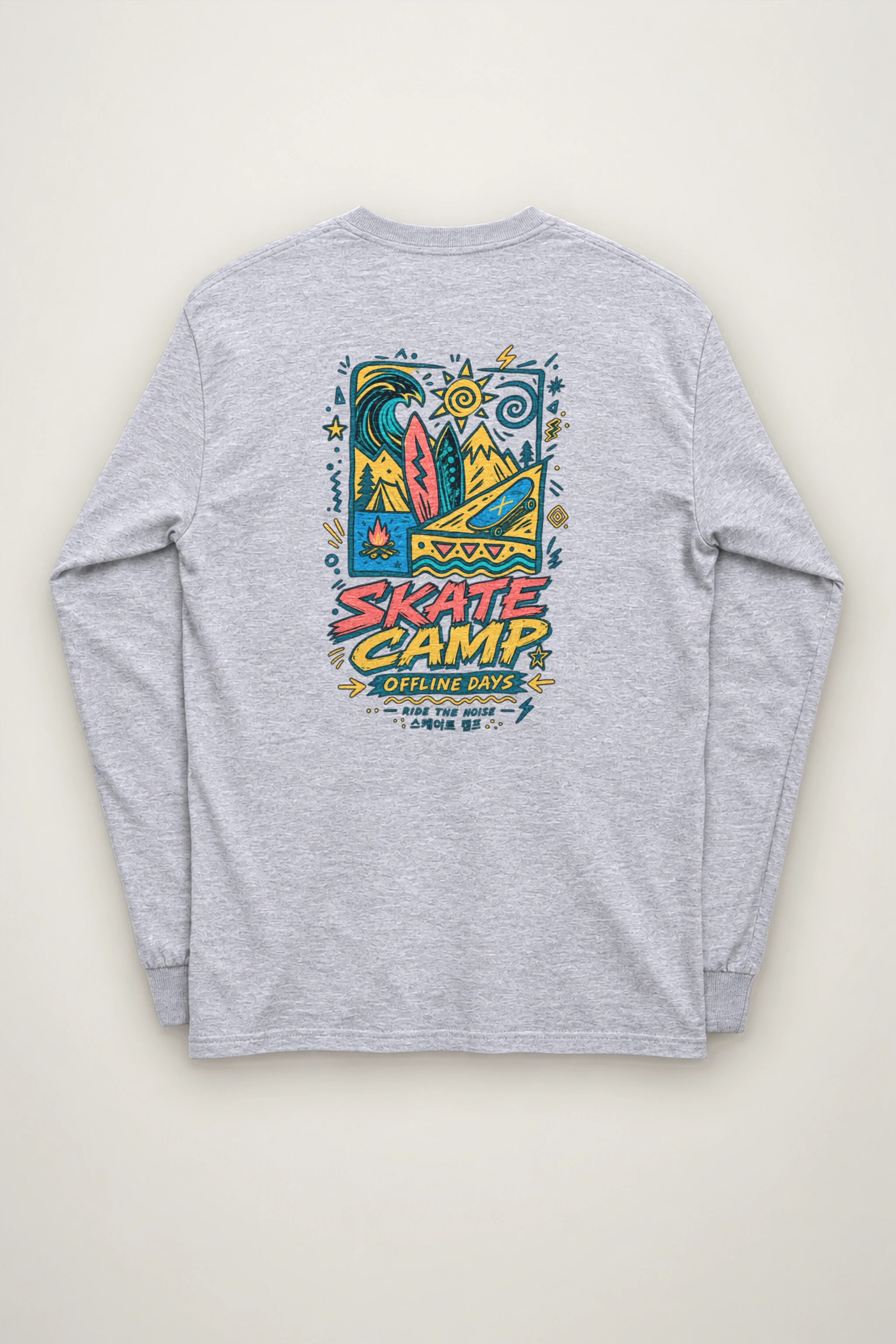 "Offline Days" Unisex Longsleeve T-shirt