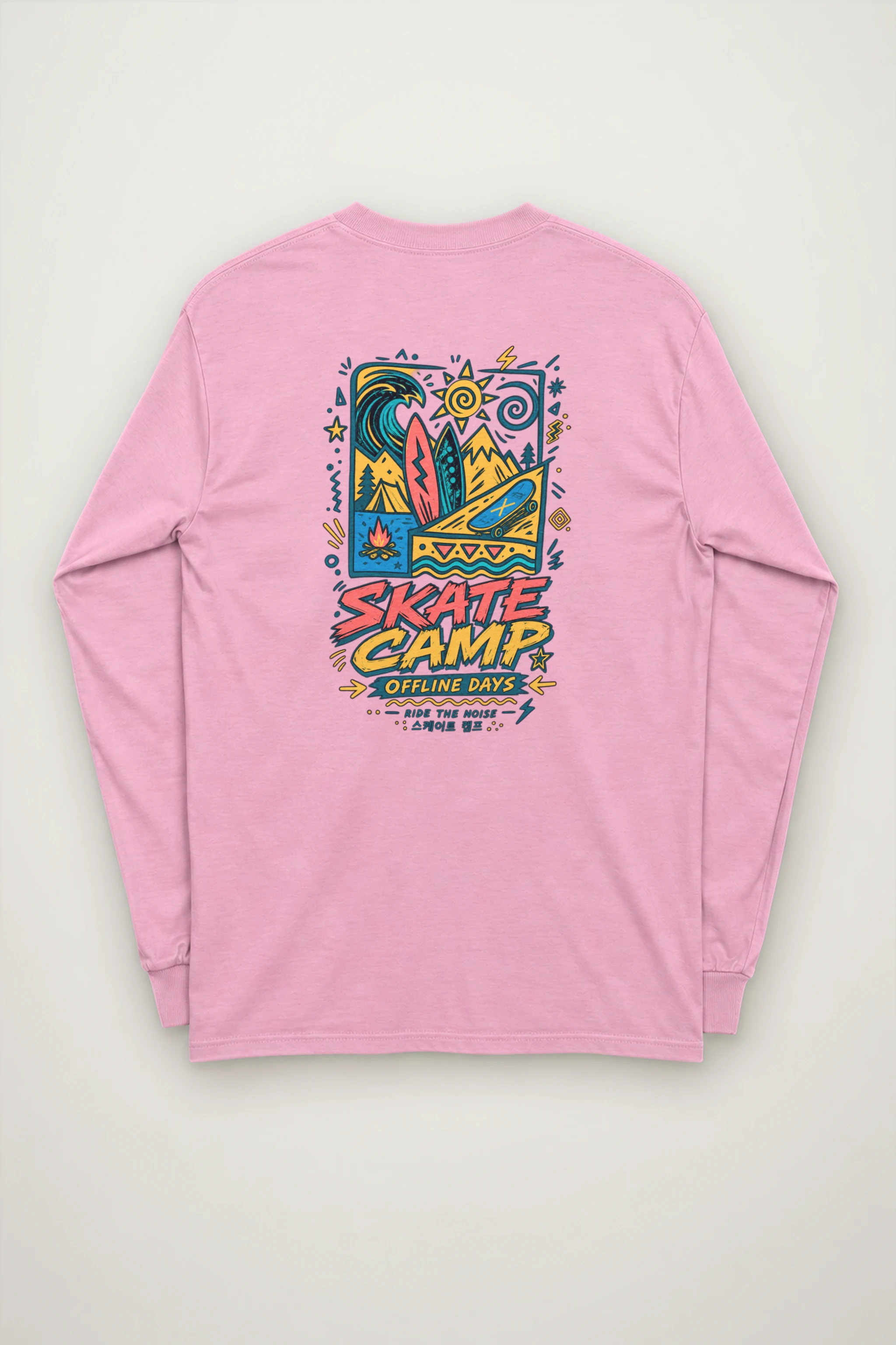"Offline Days" Unisex Longsleeve T-shirt