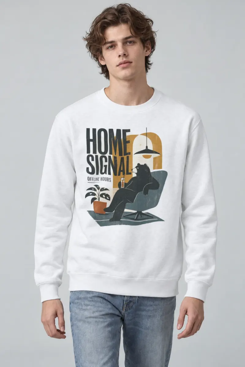 "Offline Hours" Heavy Blend Unisex Crewneck Sweatshirt