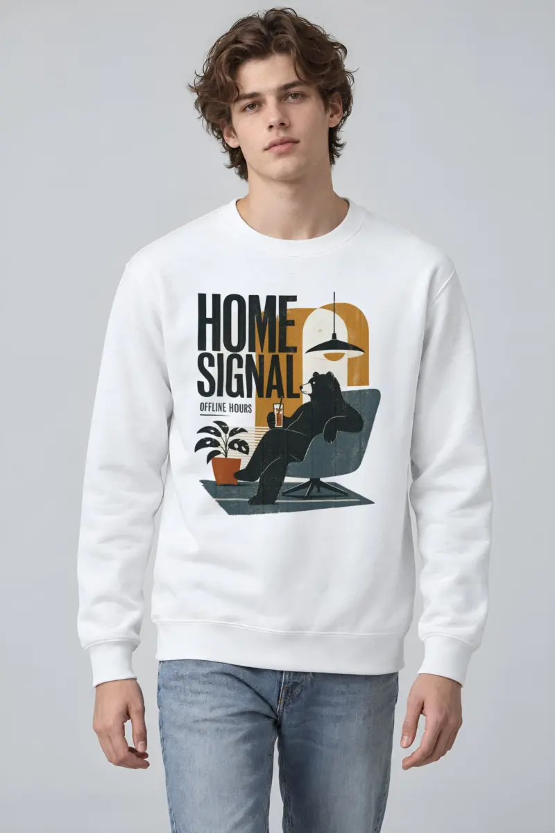"Offline Hours" Heavy Blend Unisex Crewneck Sweatshirt