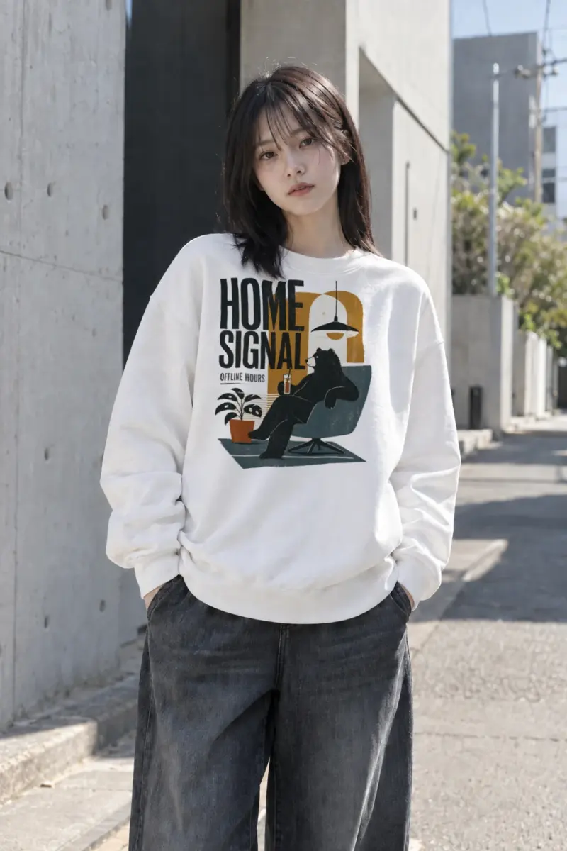 "Offline Hours" Heavy Blend Unisex Crewneck Sweatshirt | Gildan 18000