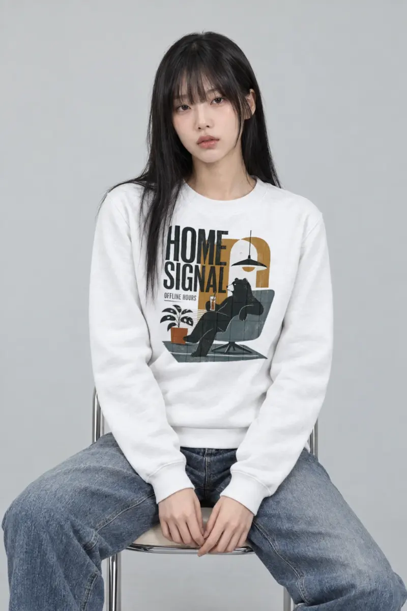 "Offline Hours" Heavy Blend Unisex Crewneck Sweatshirt