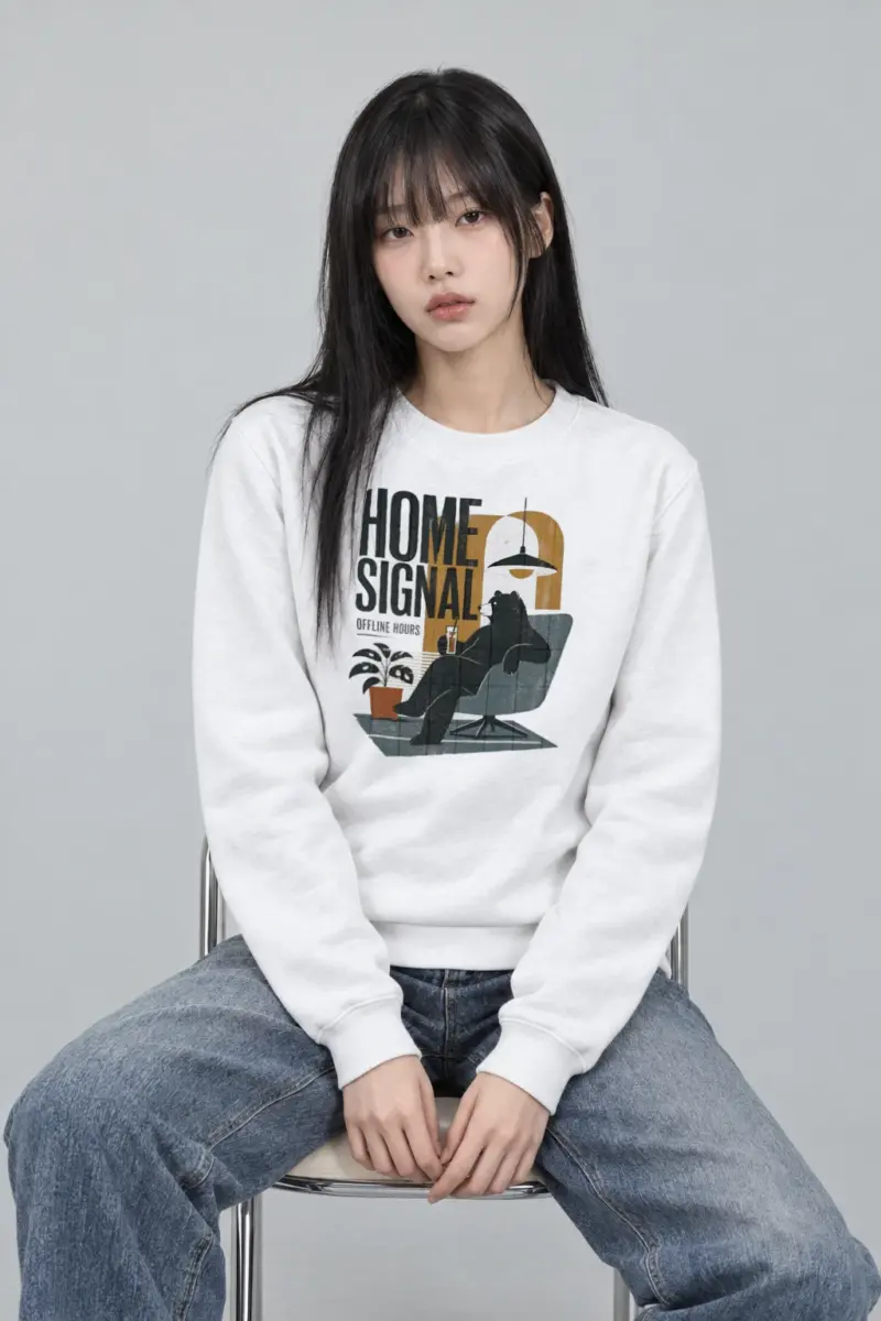 "Offline Hours" Heavy Blend Unisex Crewneck Sweatshirt