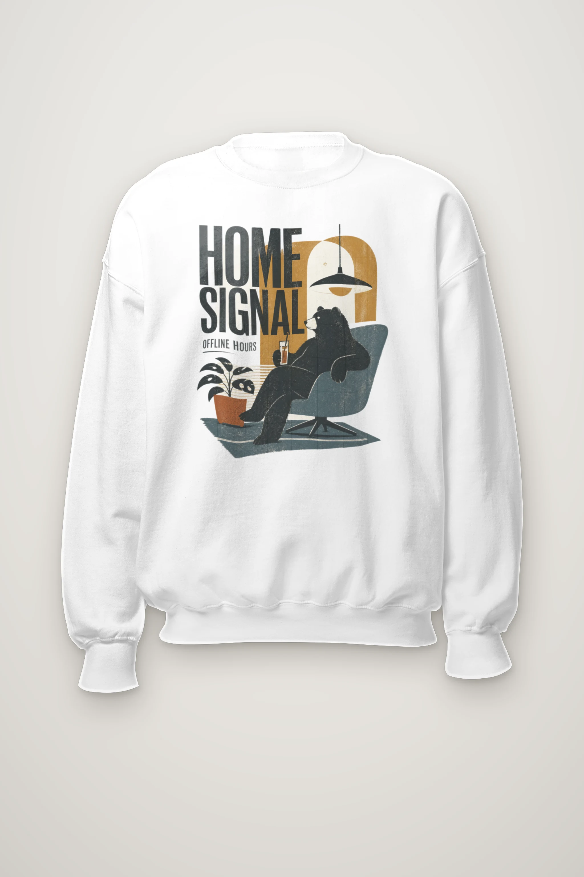 "Offline Hours" Heavy Blend Unisex Crewneck Sweatshirt