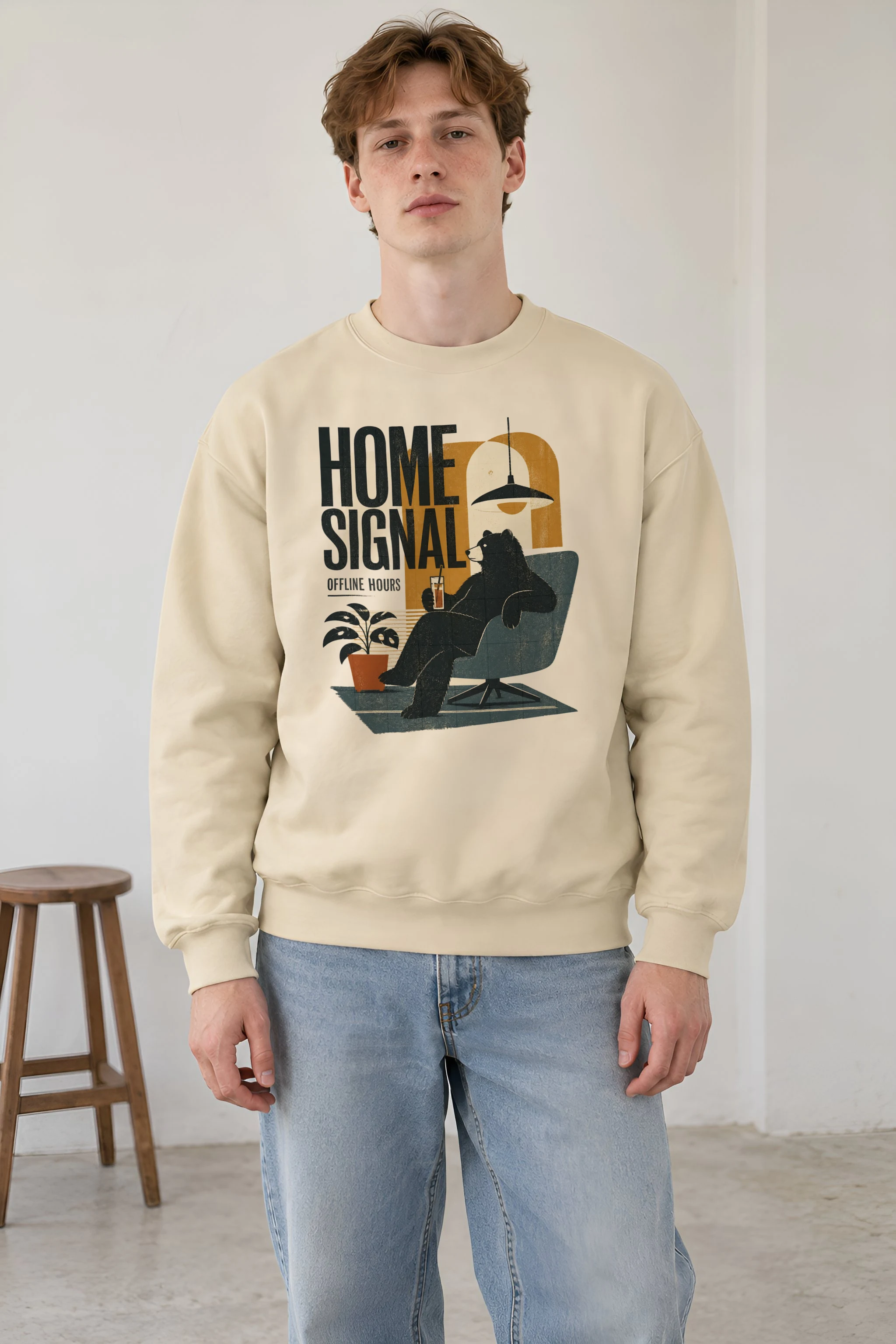 "Offline Hours" 1 Crewneck Sweatshirt