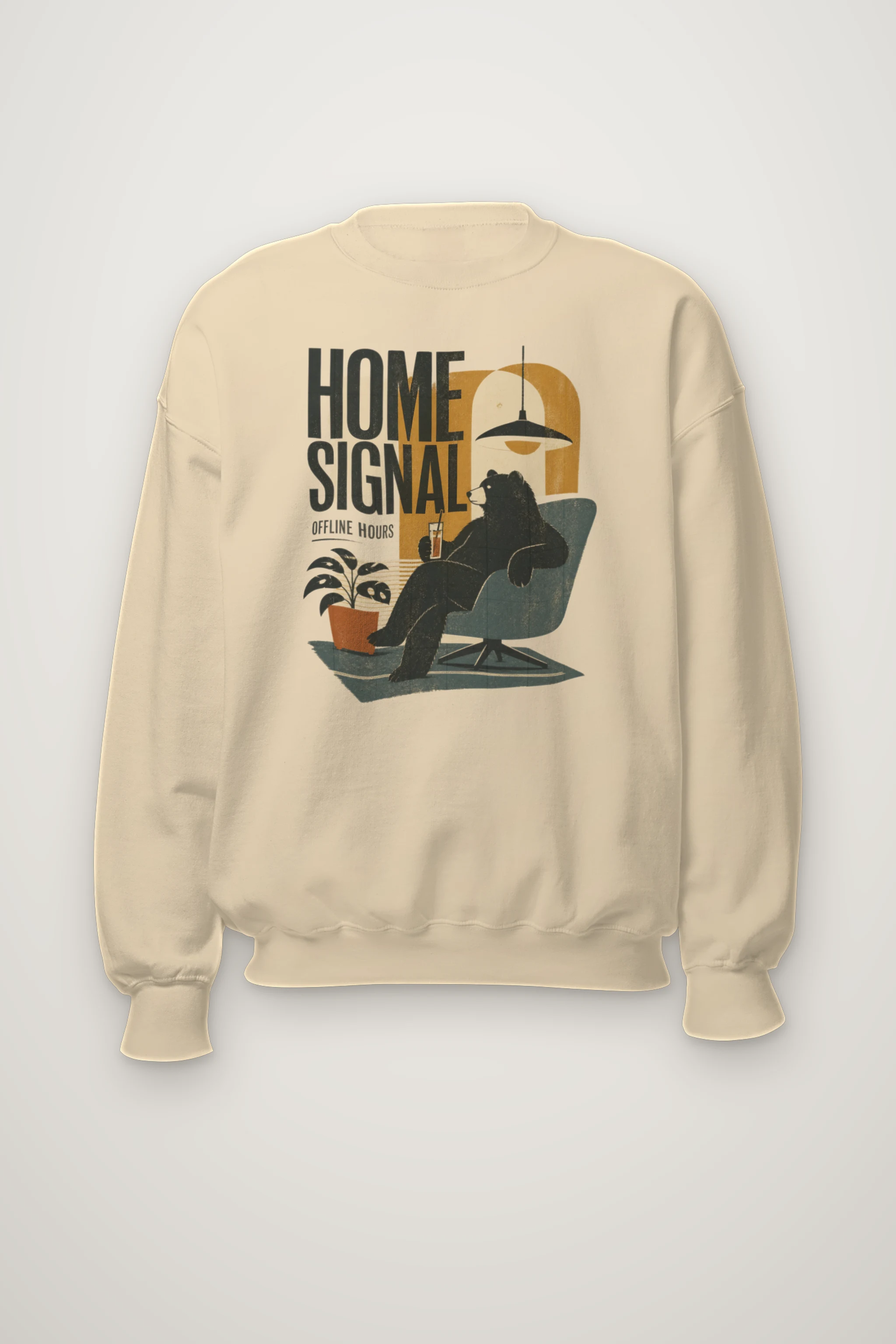 "Offline Hours" Heavy Blend Unisex Crewneck Sweatshirt