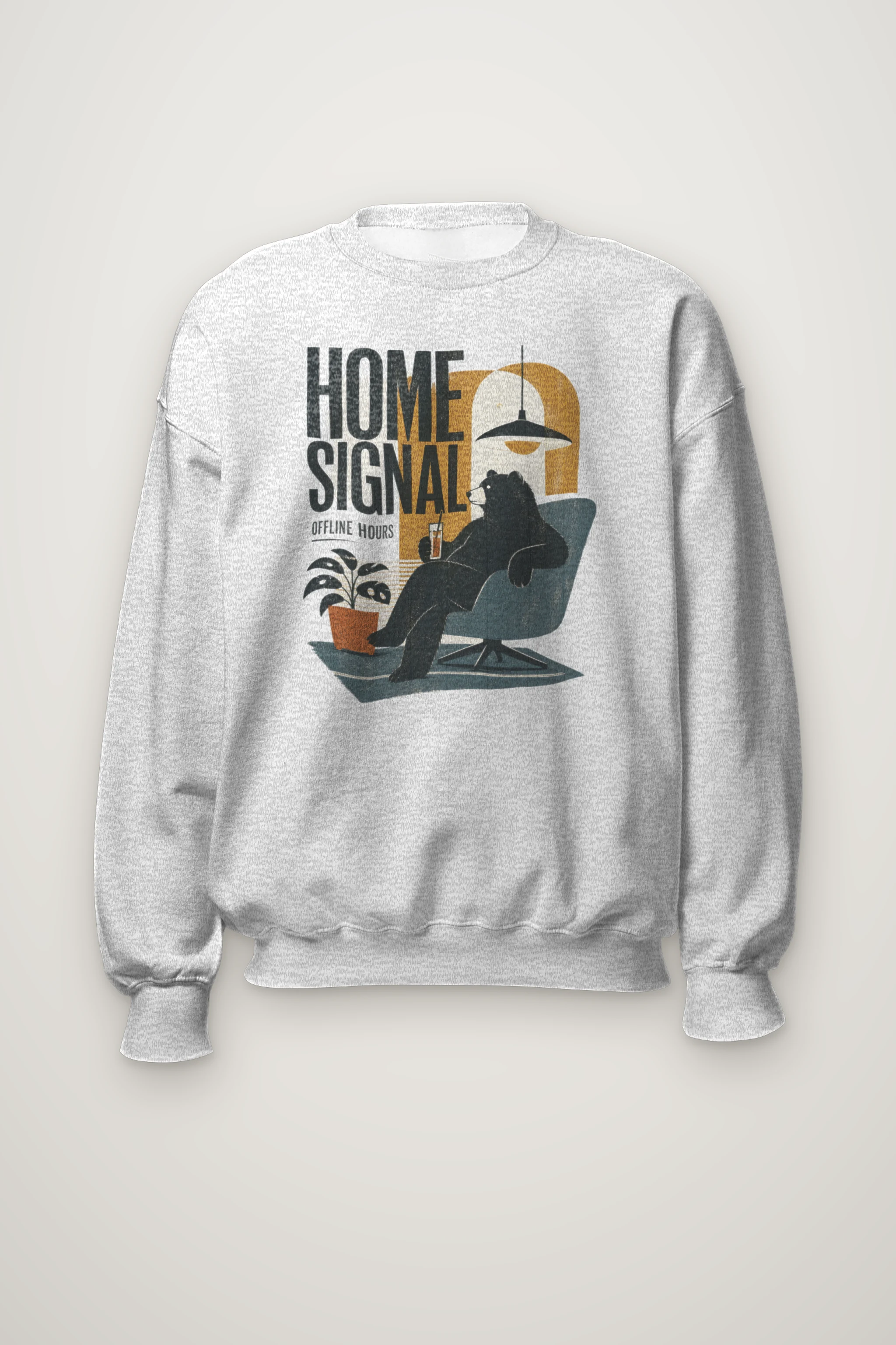 "Offline Hours" Heavy Blend Unisex Crewneck Sweatshirt