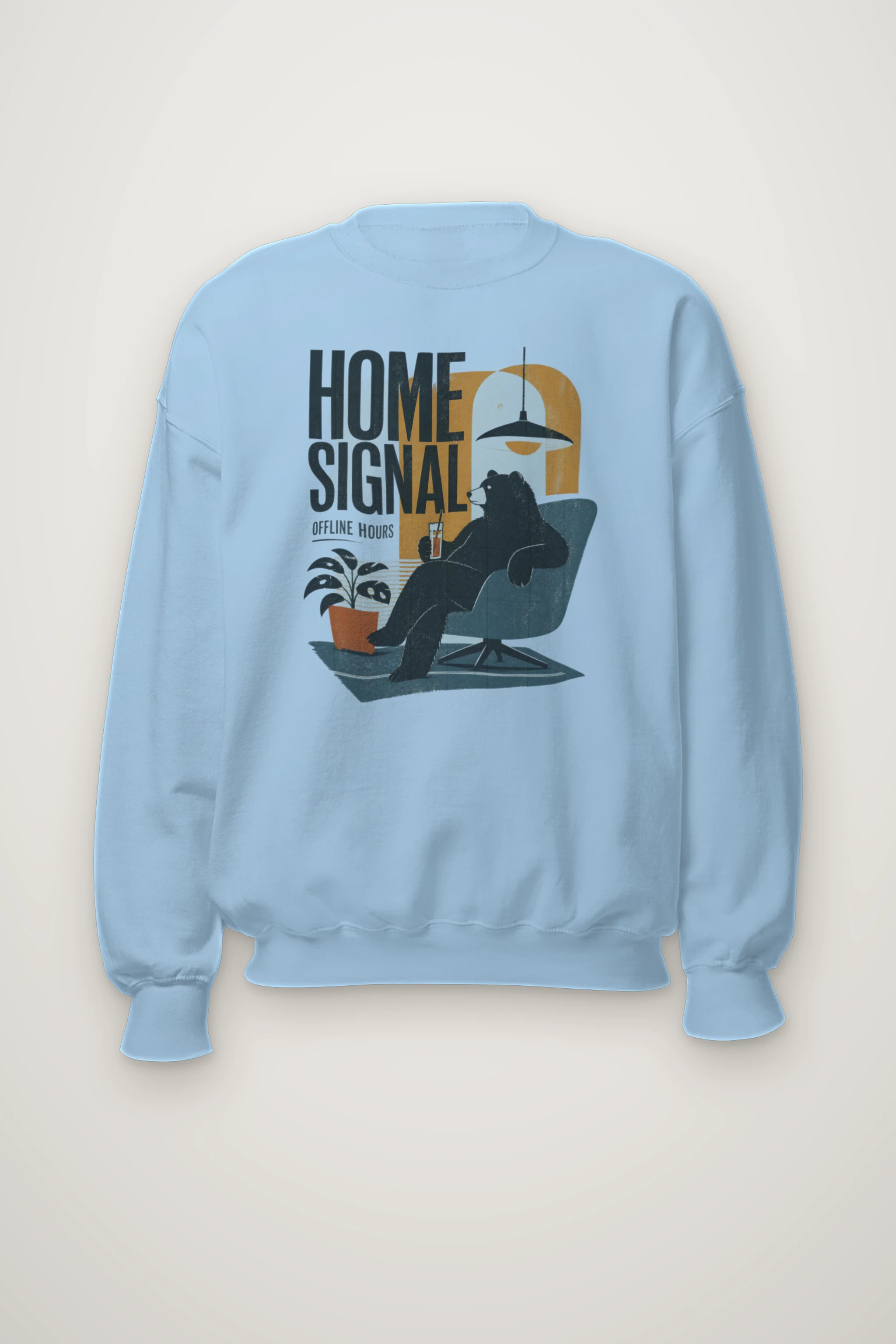 "Offline Hours" Heavy Blend Unisex Crewneck Sweatshirt