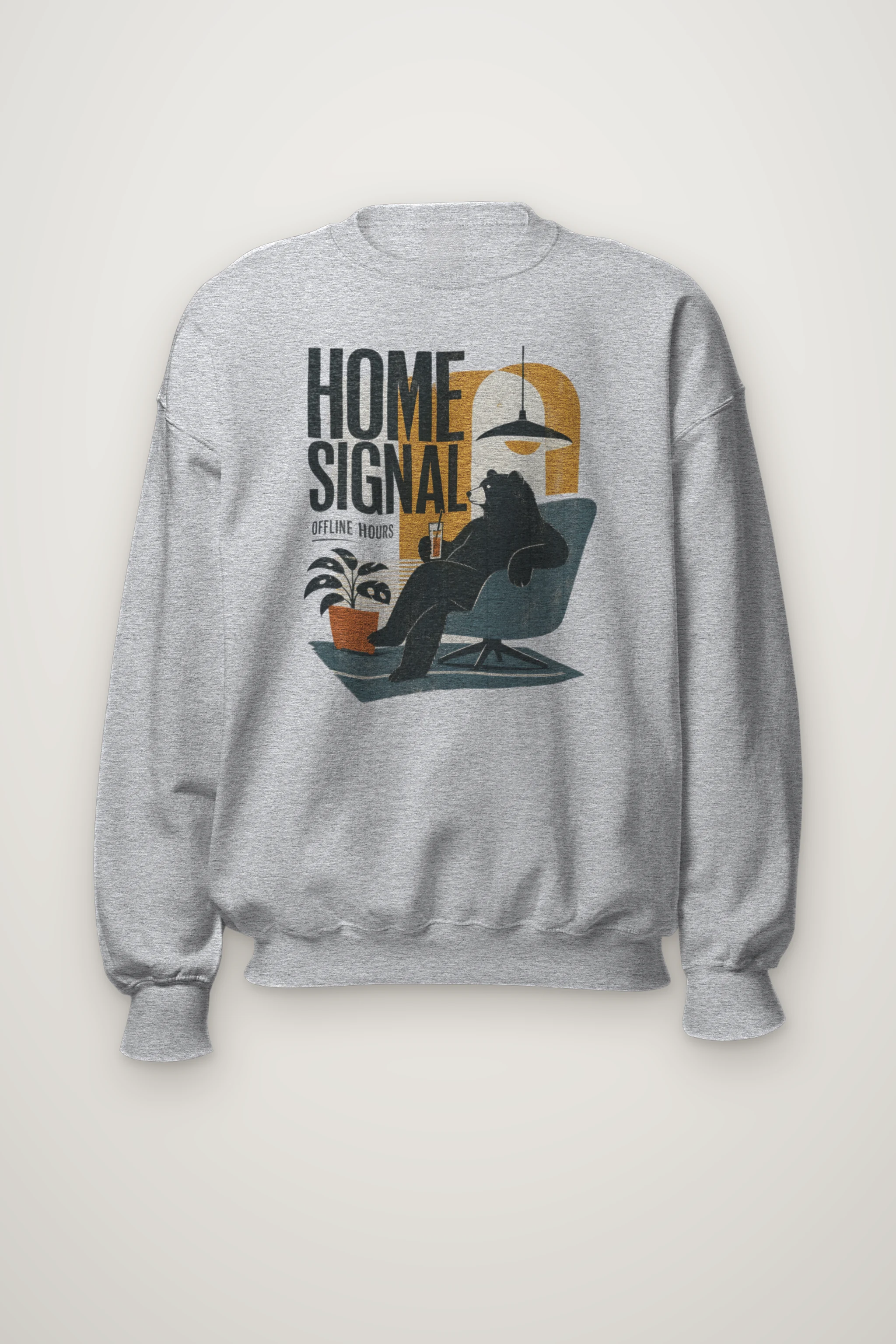 "Offline Hours" Heavy Blend Unisex Crewneck Sweatshirt