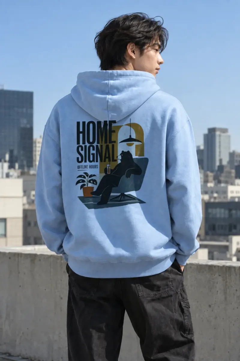 “Offline Hours” Heavy Blend Unisex Pullover Hoodie | Gildan 18500