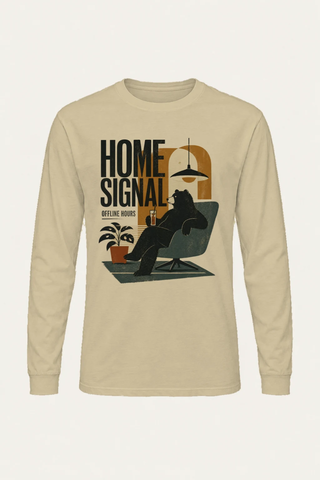"Offline Hours" Unisex Longsleeve T-shirt | Gildan 2400