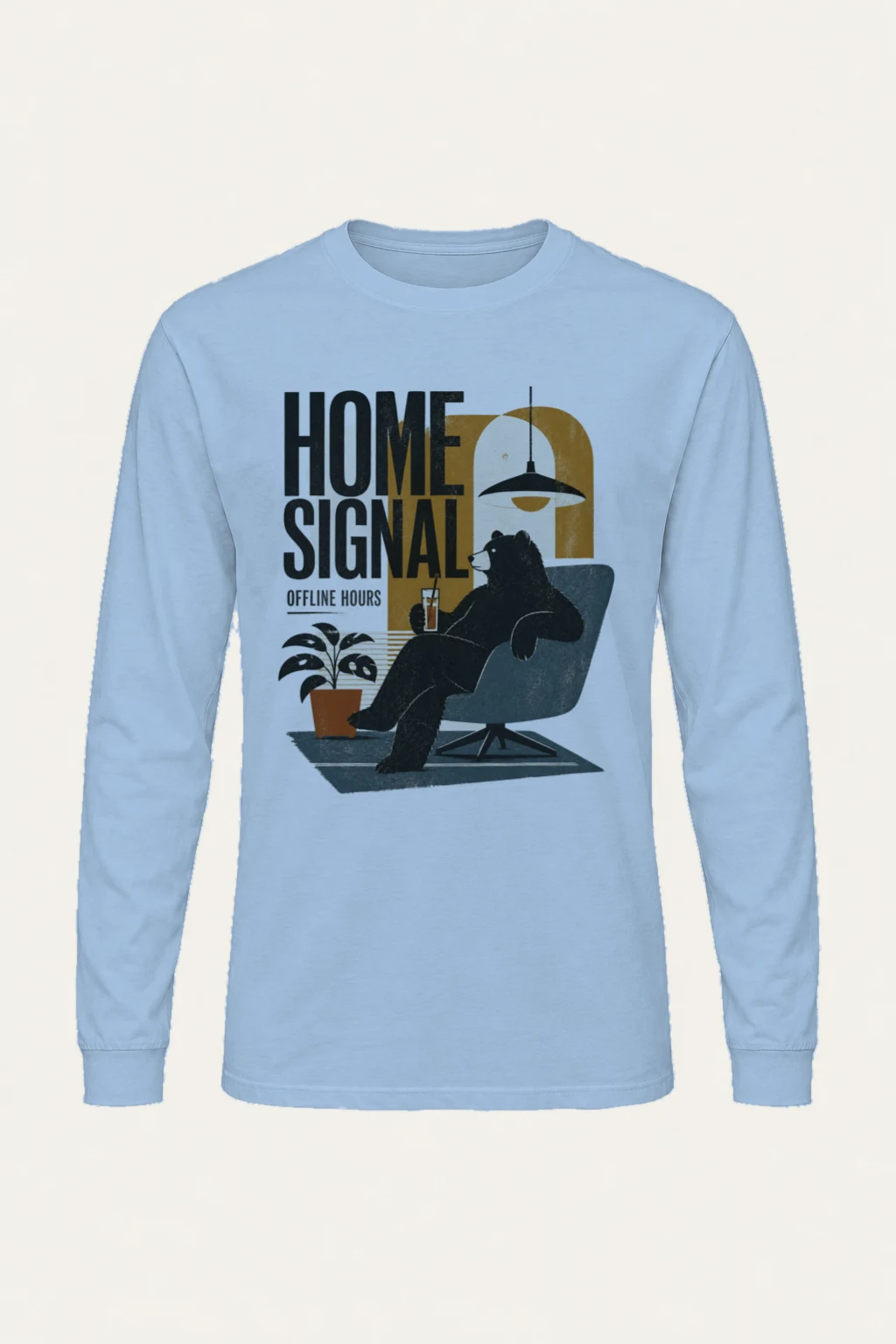 "Offline Hours" Unisex Longsleeve T-shirt | Gildan 2400