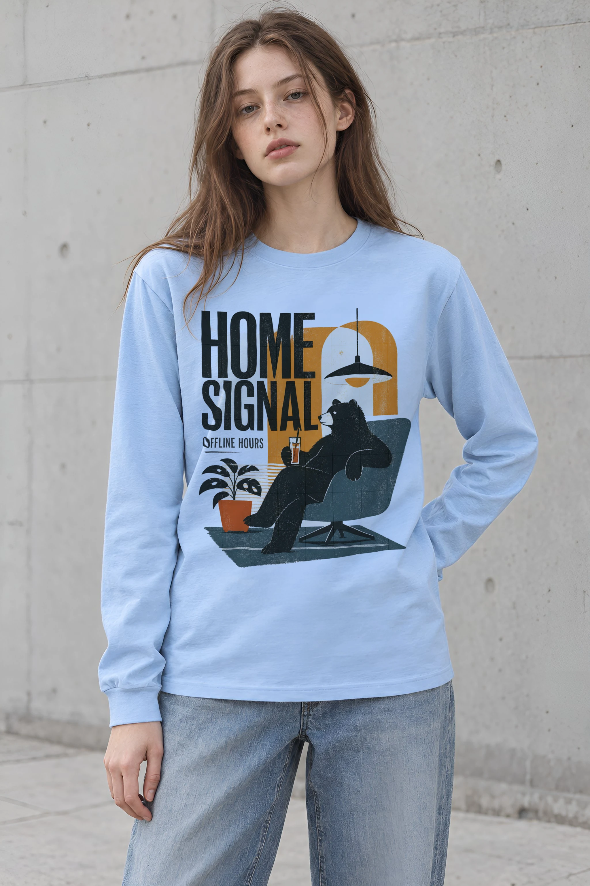 "Offline Hours" Unisex Longsleeve T-shirt