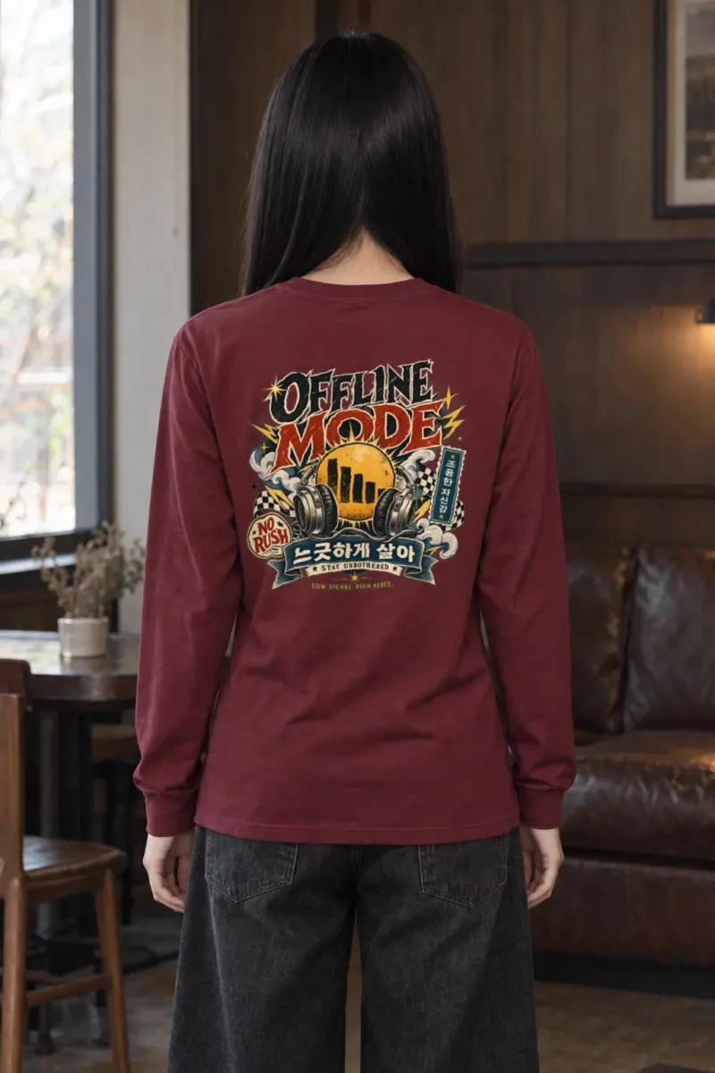 "Offline Mode" Unisex Longsleeve T-shirt