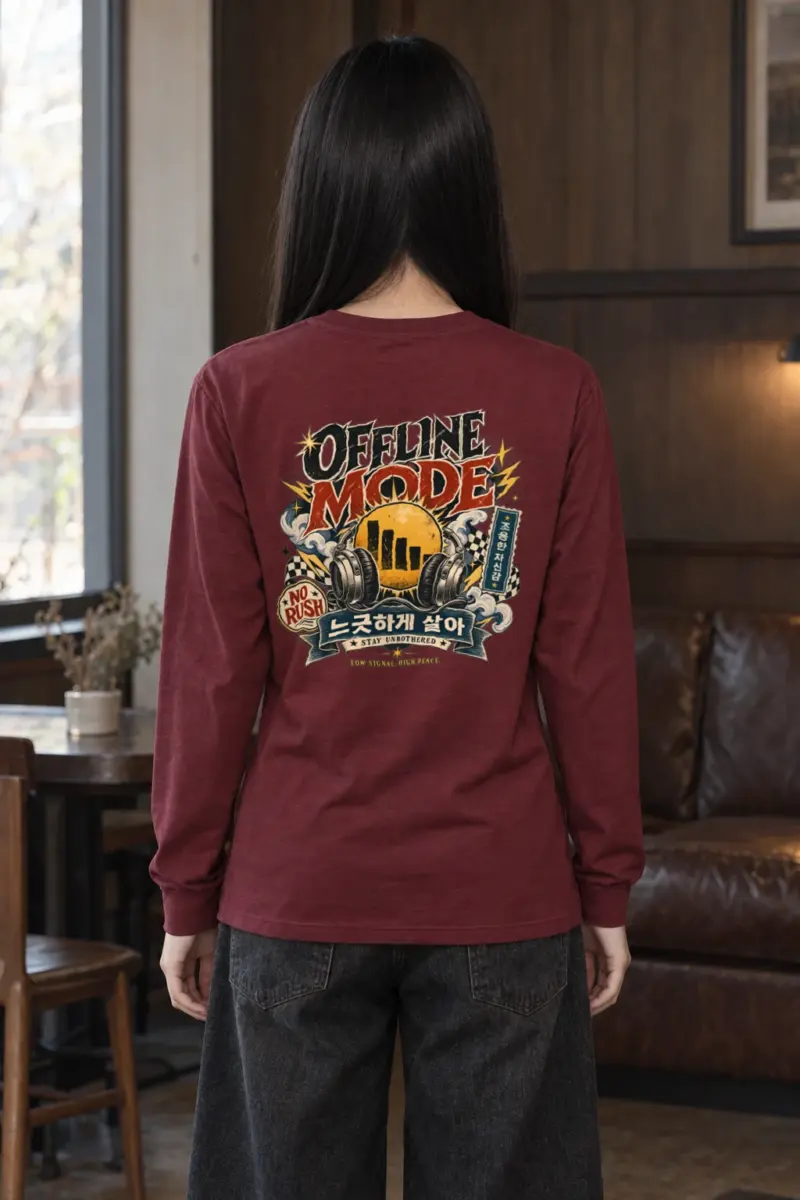 "Offline Mode" Unisex Longsleeve T-shirt
