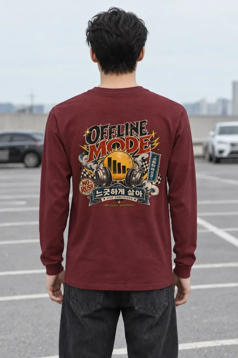 "Offline Mode" Unisex Longsleeve T-shirt