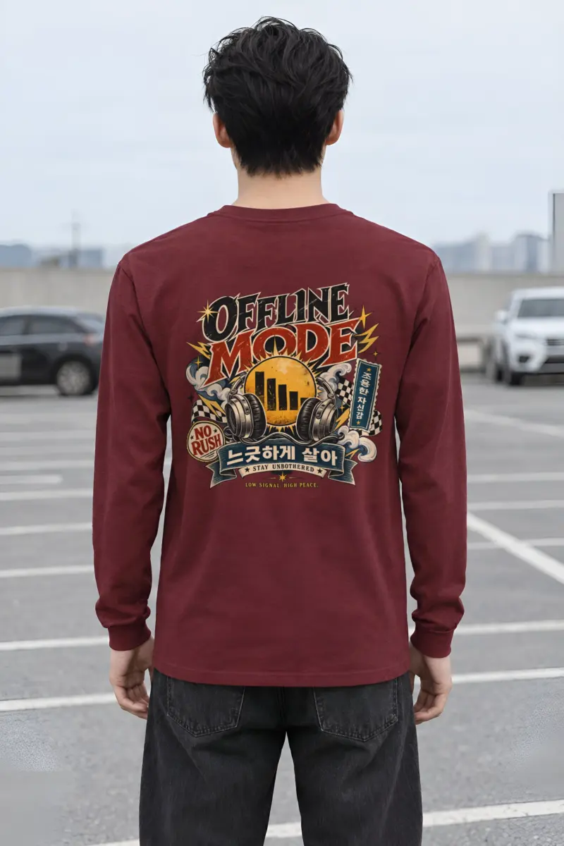 "Offline Mode" Unisex Longsleeve T-shirt