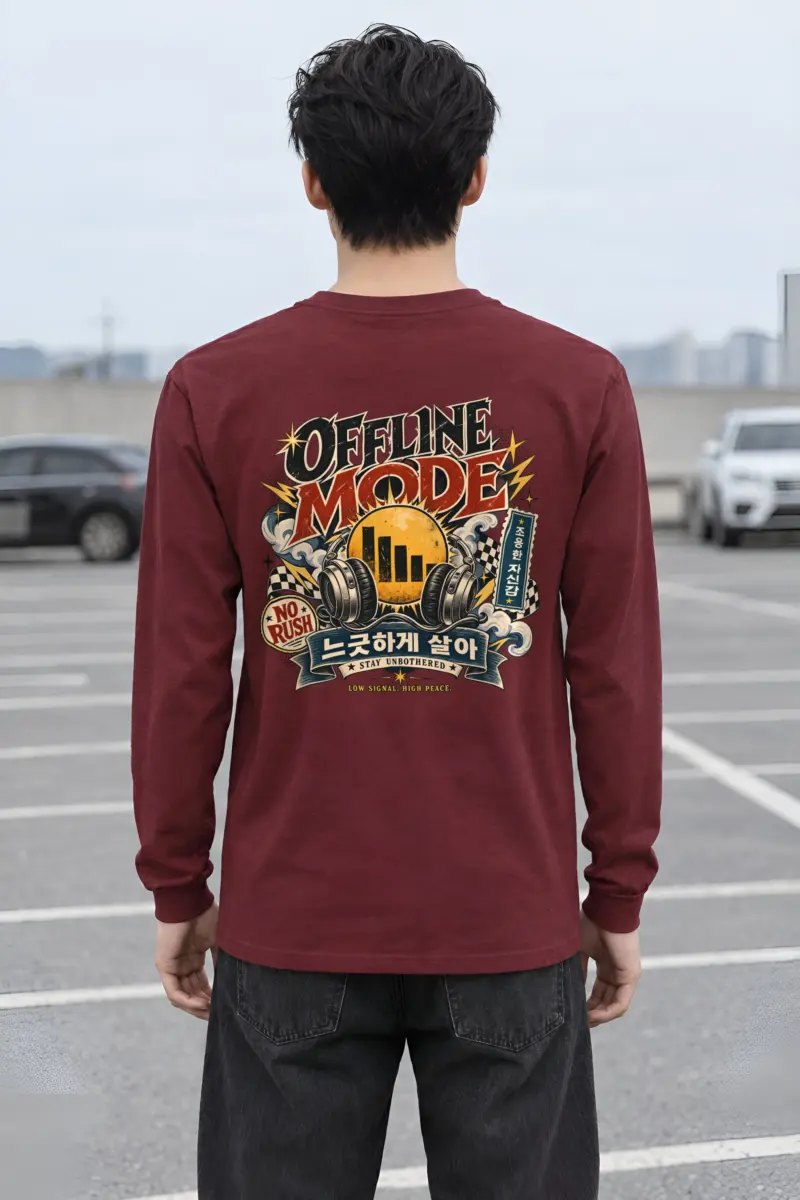 "Offline Mode" Unisex Longsleeve T-shirt