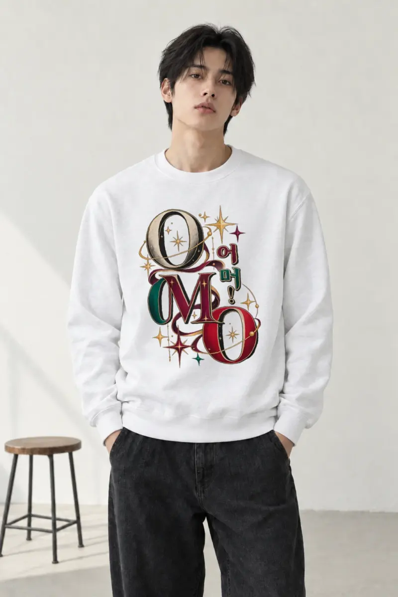 "Oh My God Celestial" Heavy Blend Unisex Crewneck Sweatshirt | Gildan 18000