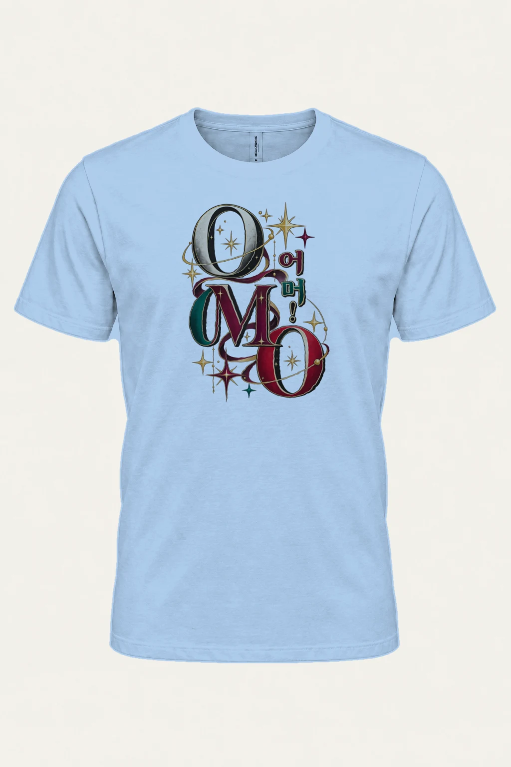 "Oh My God Celestial" Heavyweight Unisex Crewneck T-shirt | Gildan 5000
