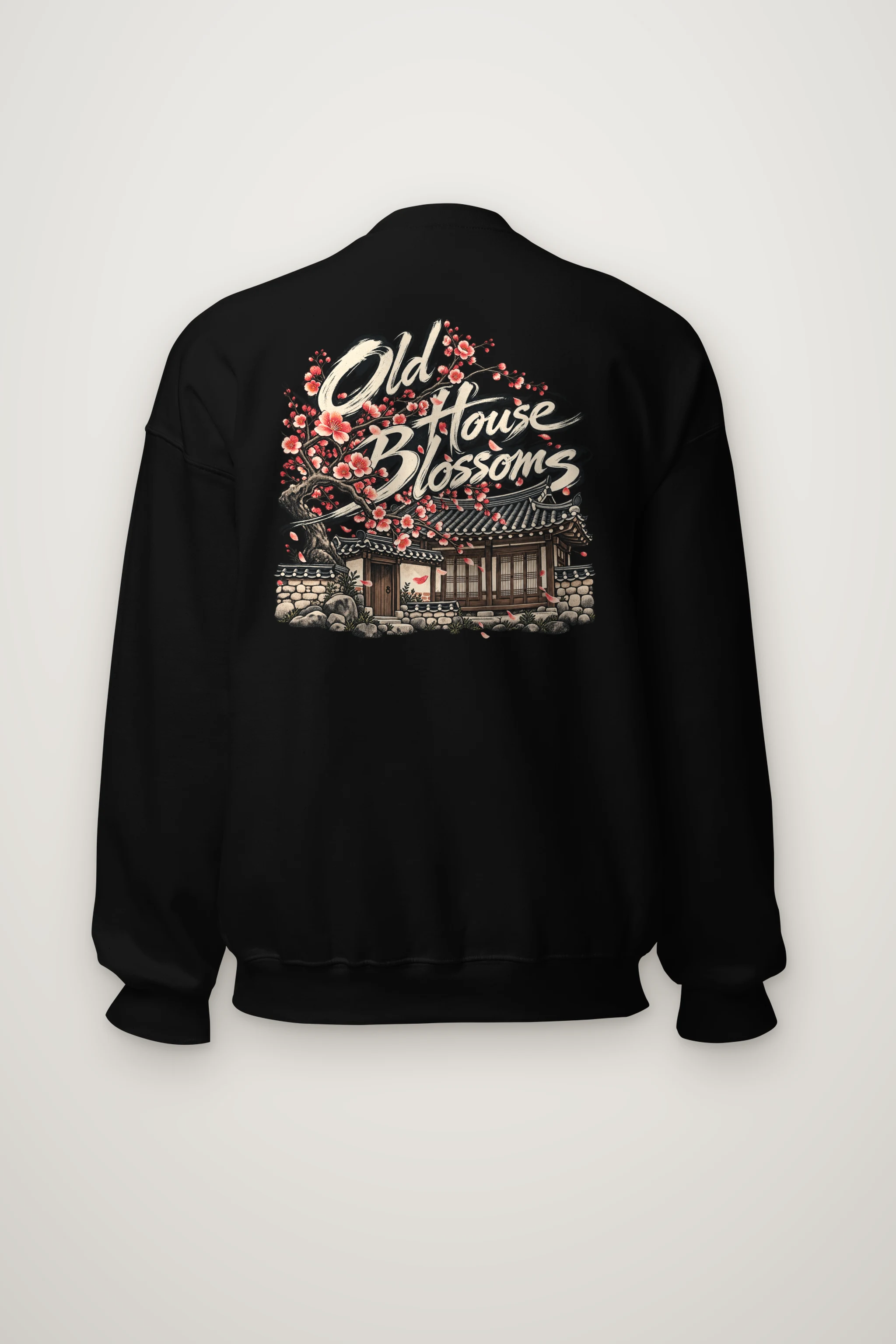 "Old House Blossoms" Heavy Blend Unisex Crewneck Sweatshirt