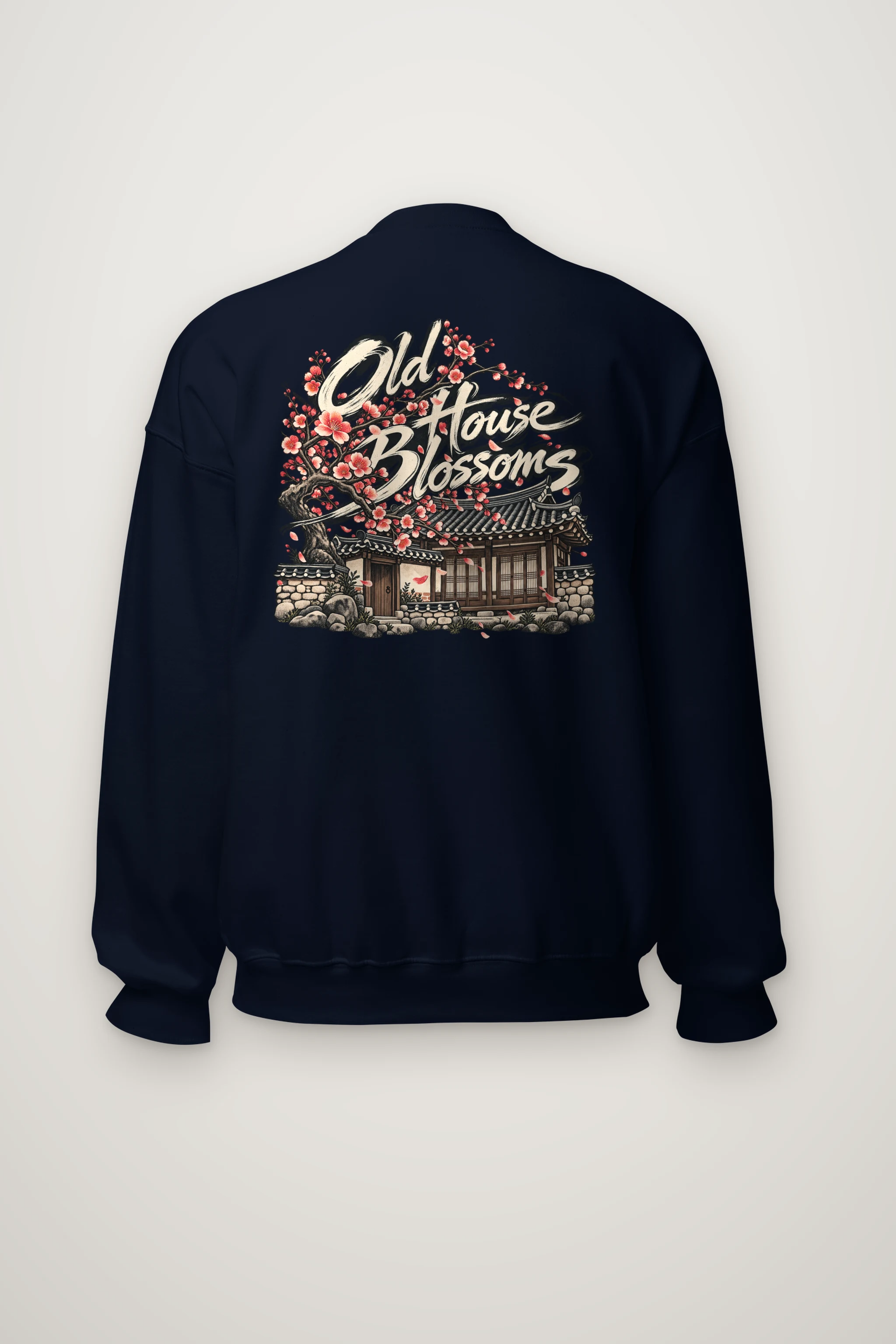 "Old House Blossoms" Heavy Blend Unisex Crewneck Sweatshirt