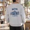 "Old Seoul Station" Heavy Blend Unisex Crewneck Sweatshirt | Gildan 18000