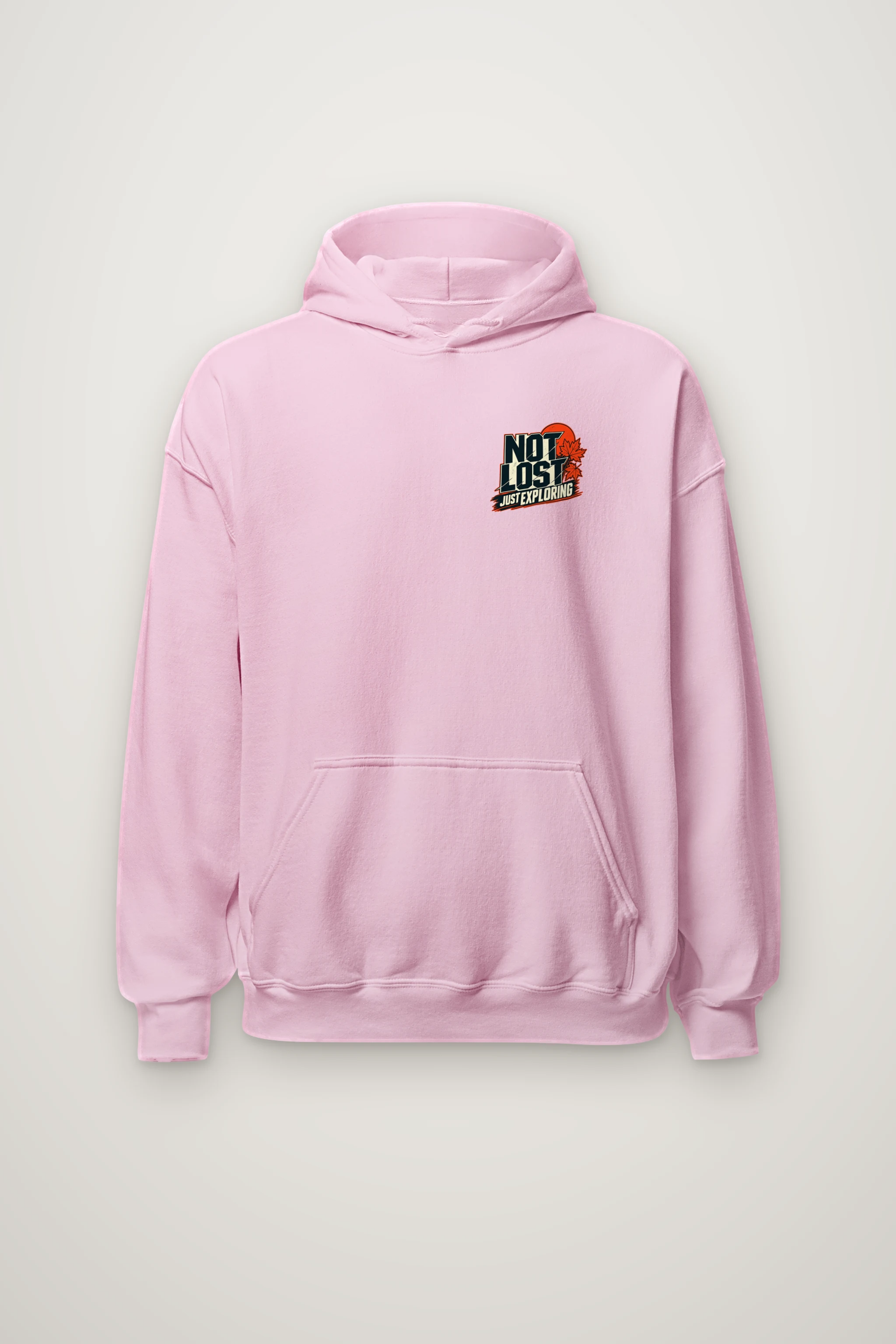 "Old Streets New Mood" Heavy Blend Unisex Pullover Hoodie