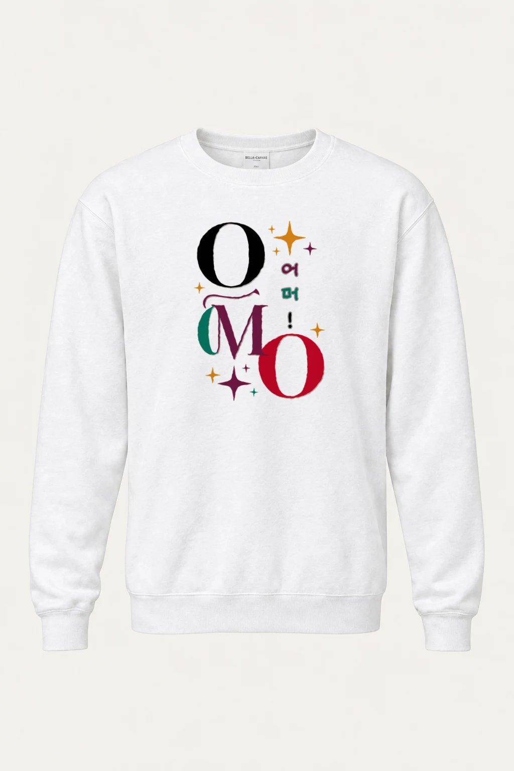 "Omo Spark Symbols" Heavy Blend Unisex Crewneck Sweatshirt | Gildan 18000