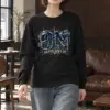 "Night Bridge Initials" Unisex Longsleeve T-shirt