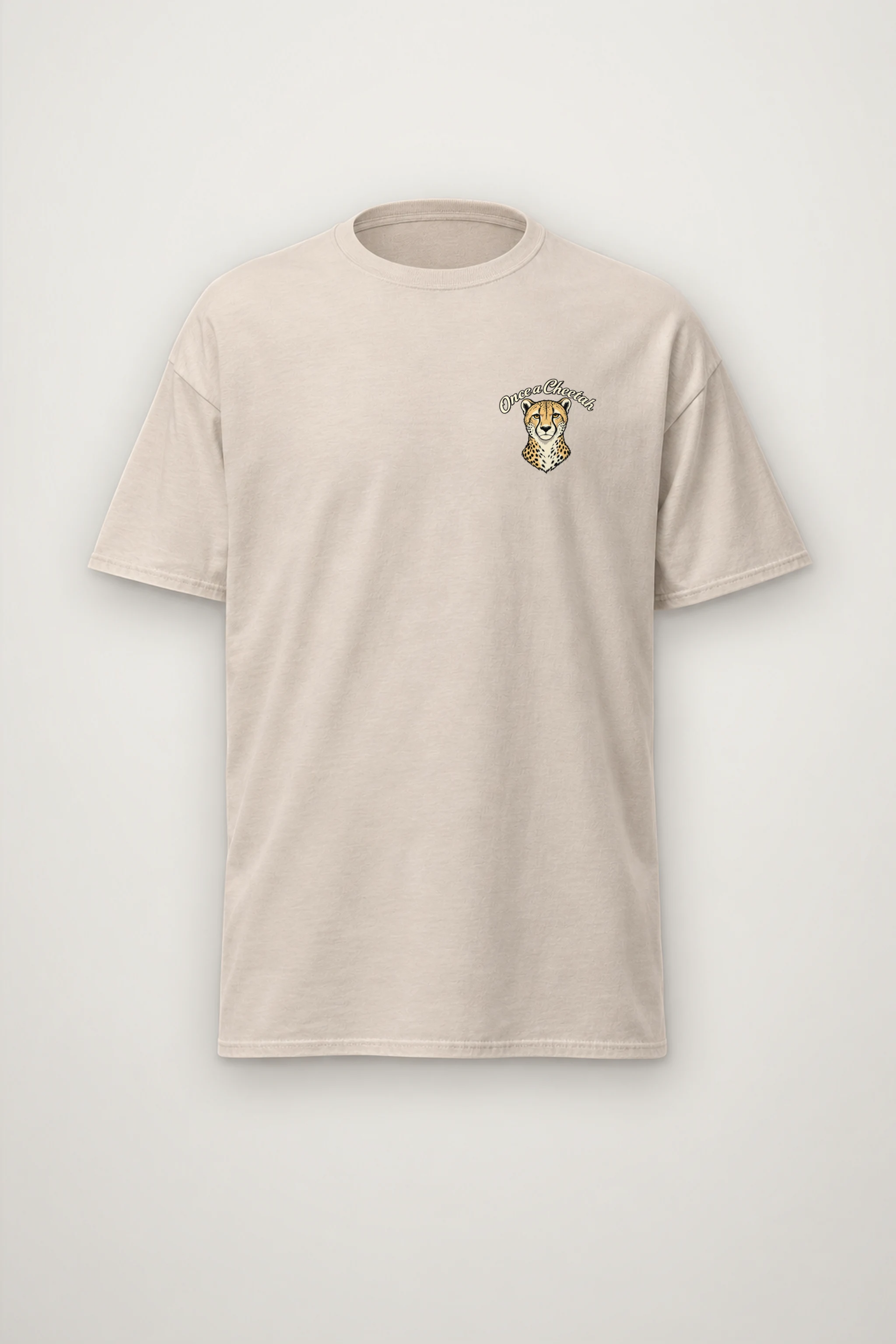 "Once A Cheetah" Heavyweight Unisex Crewneck T-shirt