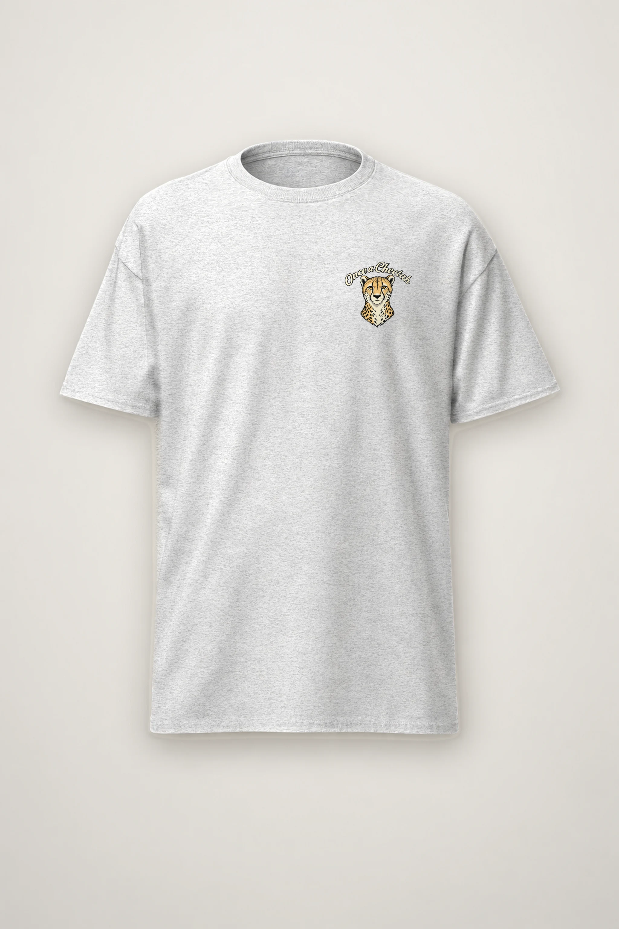 "Once A Cheetah" Heavyweight Unisex Crewneck T-shirt