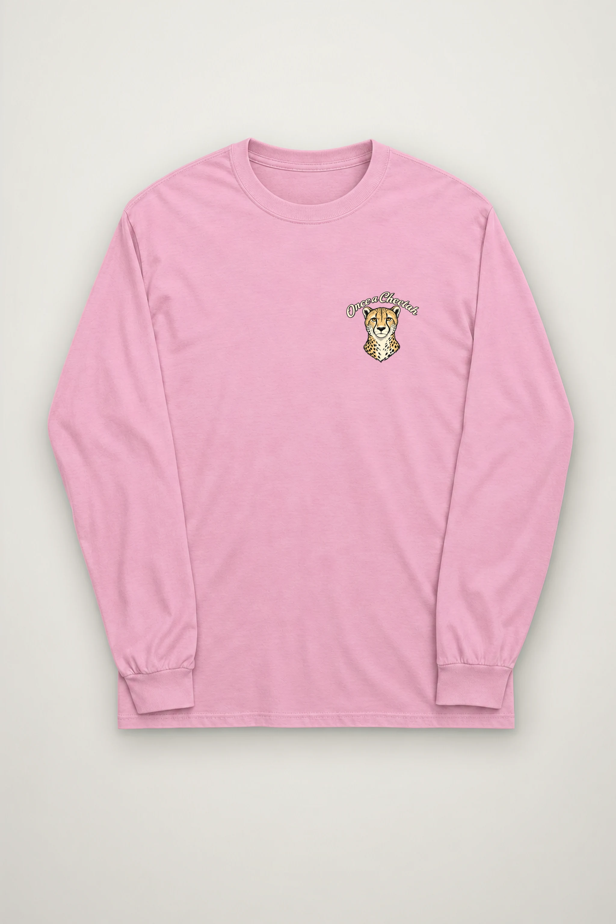 "Once A Cheetah" Unisex Longsleeve T-shirt