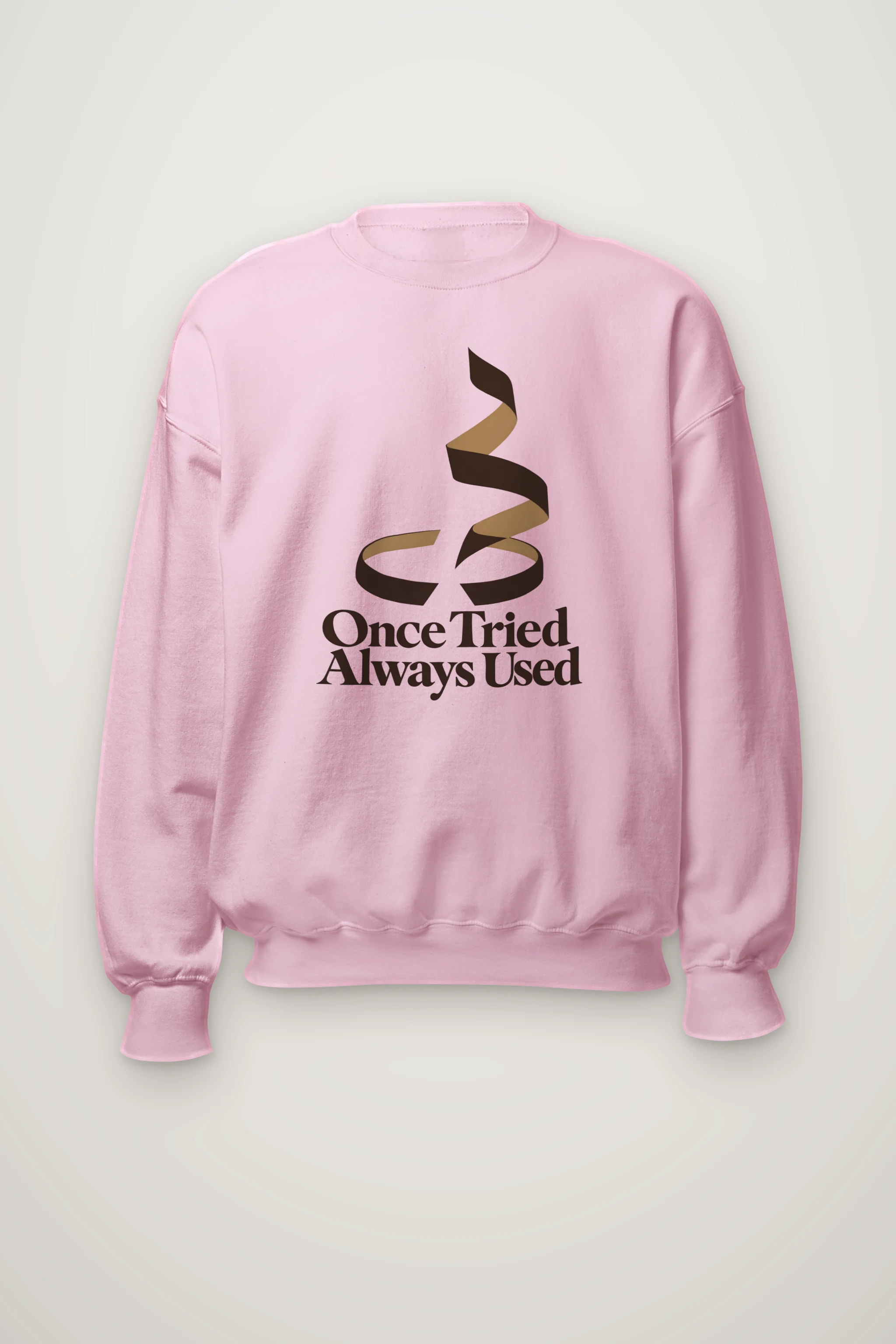 "Once Tried Always Used" Heavy Blend Unisex Crewneck Sweatshirt