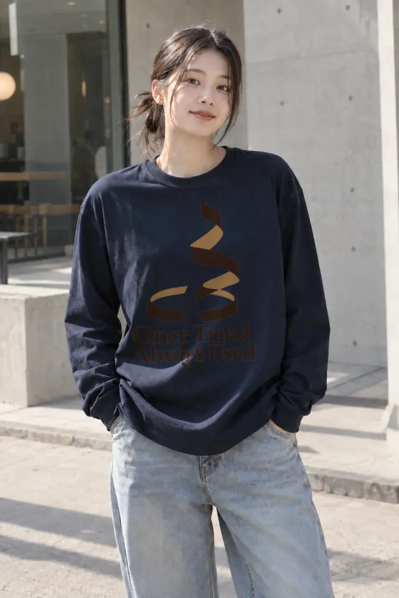 "Once Tried Always Used" Unisex Longsleeve T-shirt | Gildan 2400