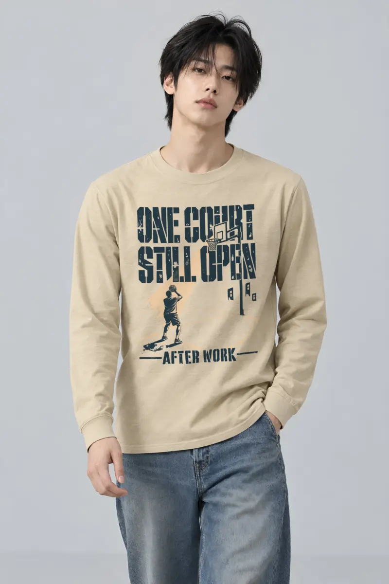"One Court Still Open" Unisex Longsleeve T-shirt