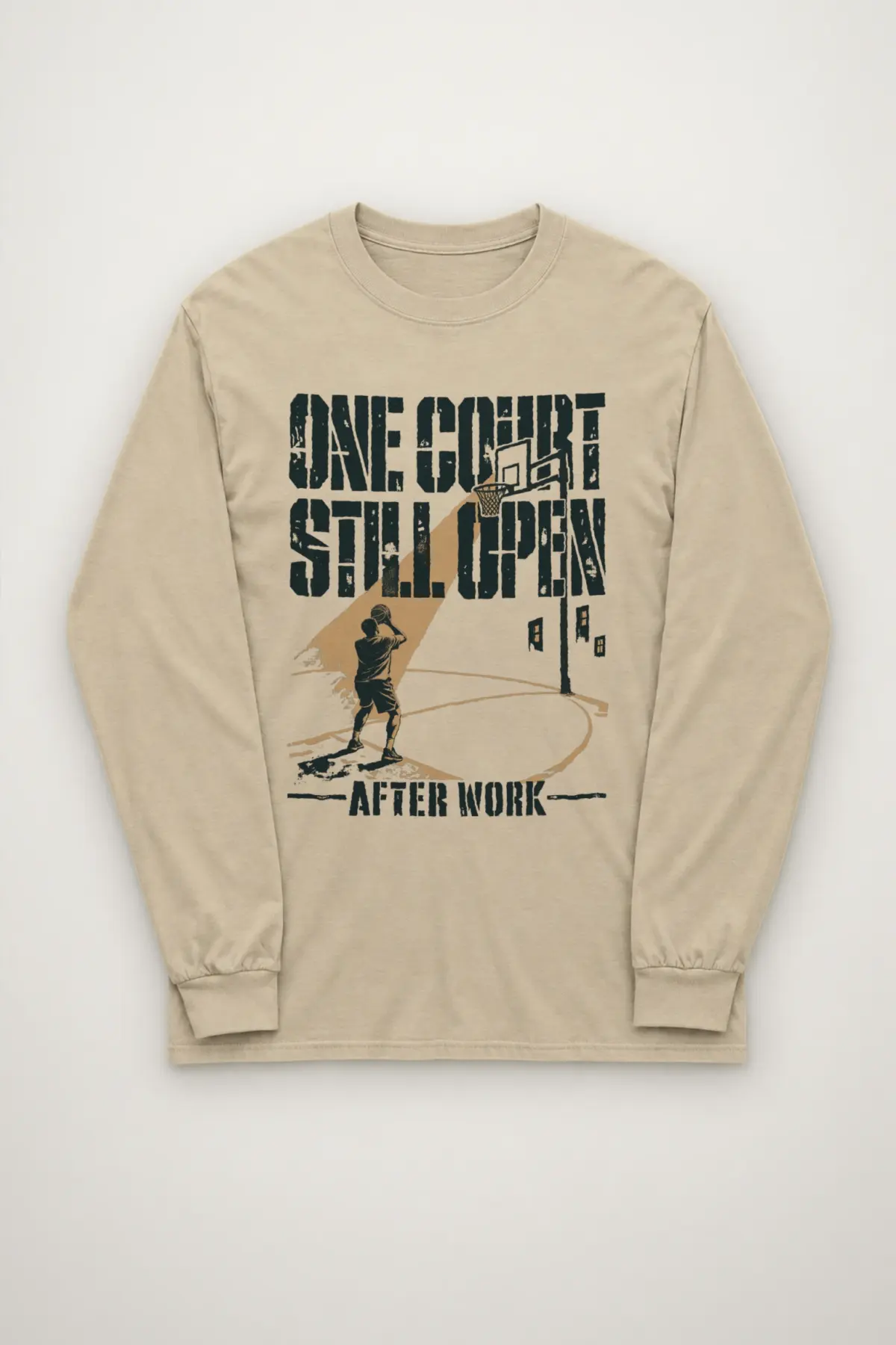 "One Court Still Open" Unisex Longsleeve T-shirt