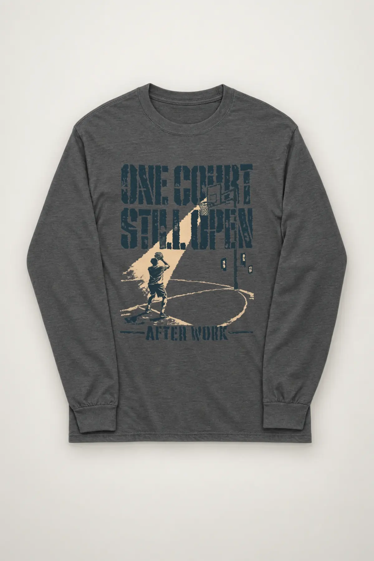 "One Court Still Open" Unisex Longsleeve T-shirt
