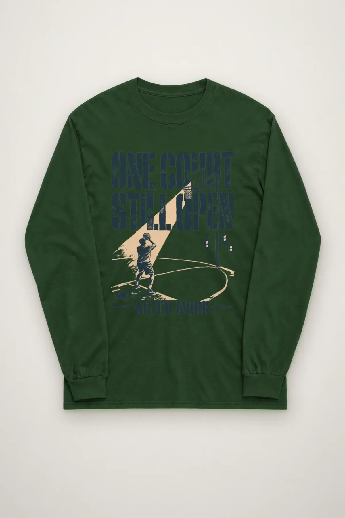 "One Court Still Open" Unisex Longsleeve T-shirt